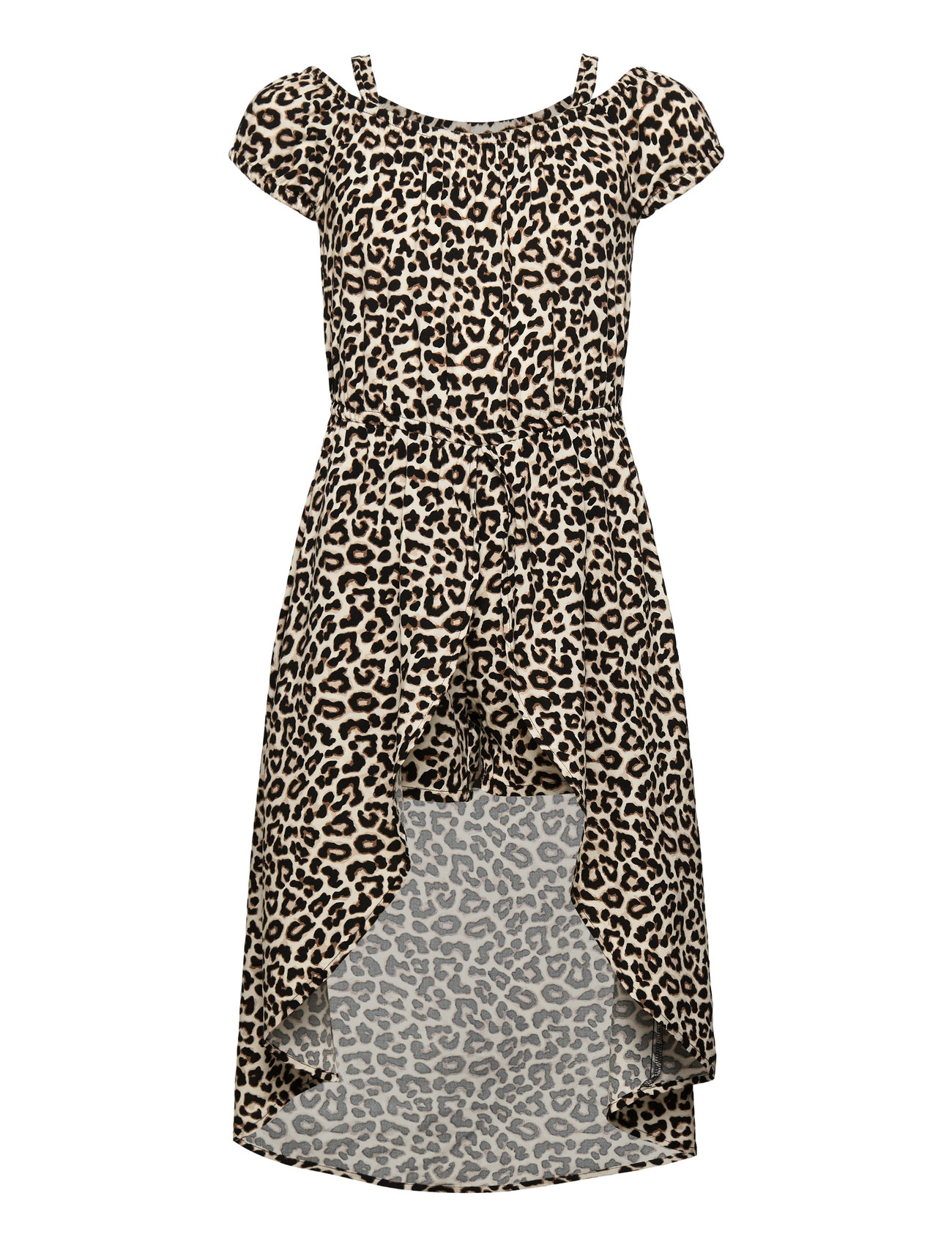 LINDEX Kleid High Und Low With Shorts Beige - 170 - Kinder