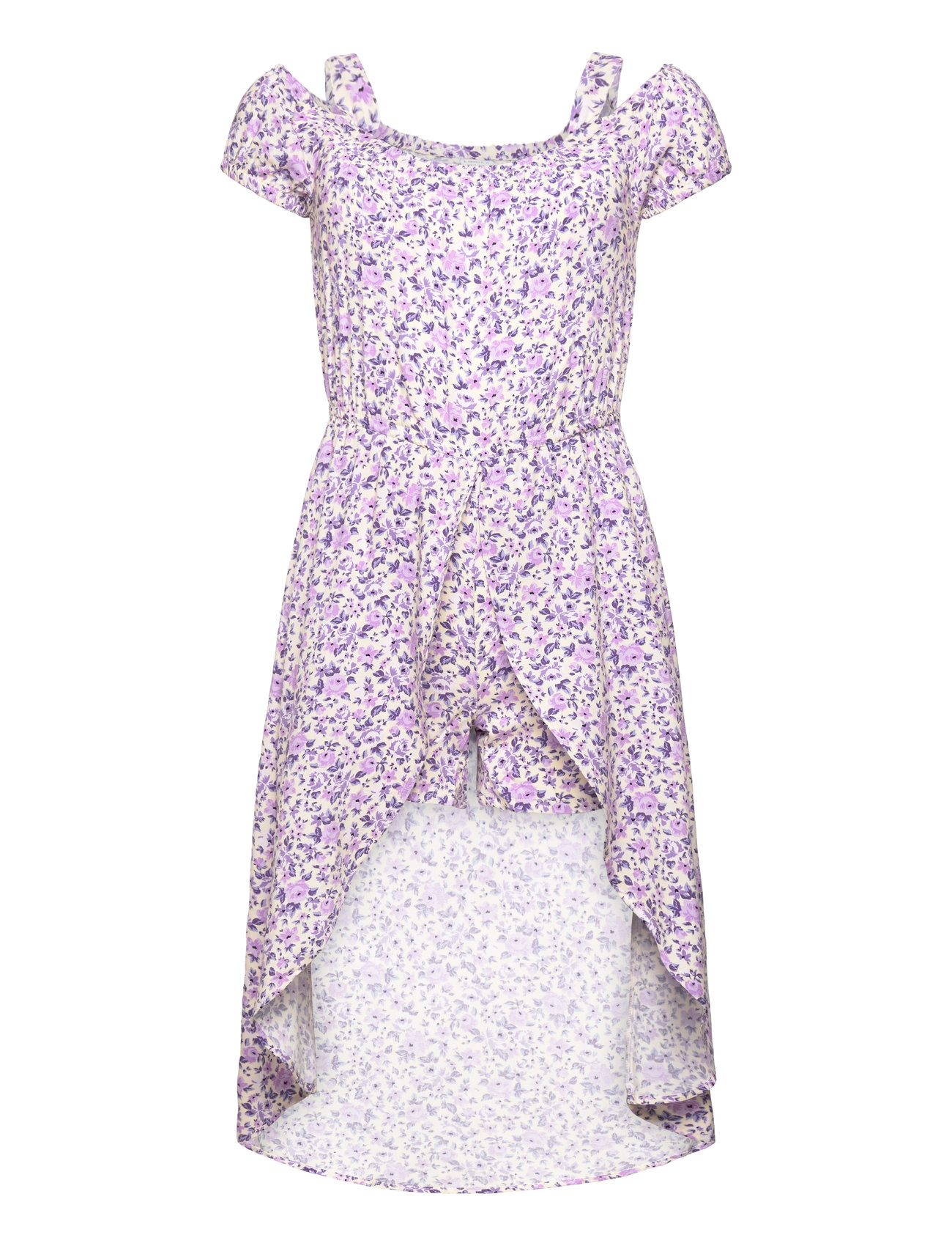 LINDEX Kleid High Und Low With Shorts Lila - 170 - Kinder
