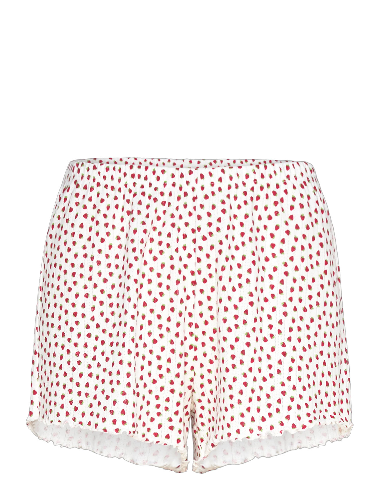 Shorts Pointelle With Lettuce Shorts Pink Lindex