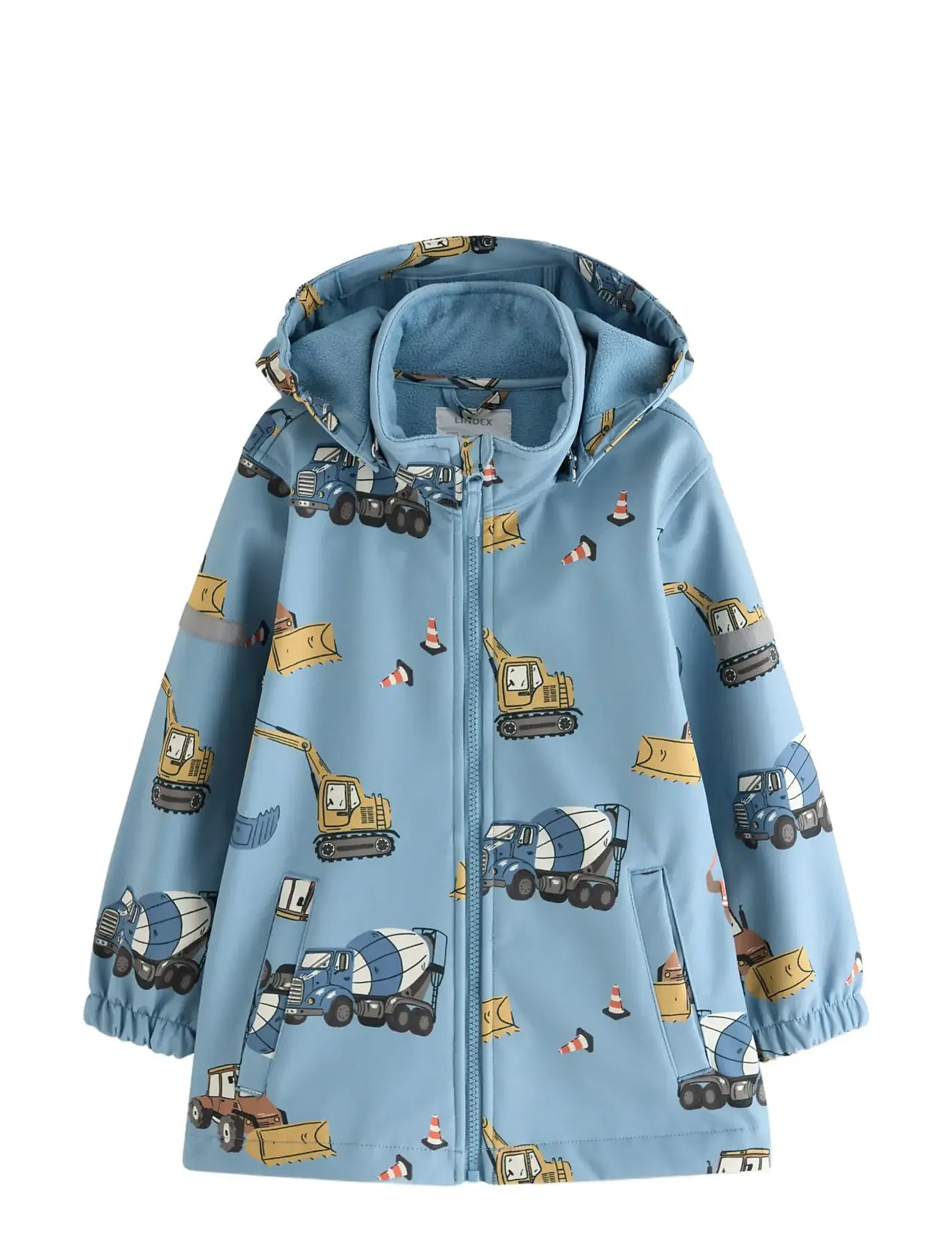 LINDEX Jacke Softshell Blau - 134 - Kinder