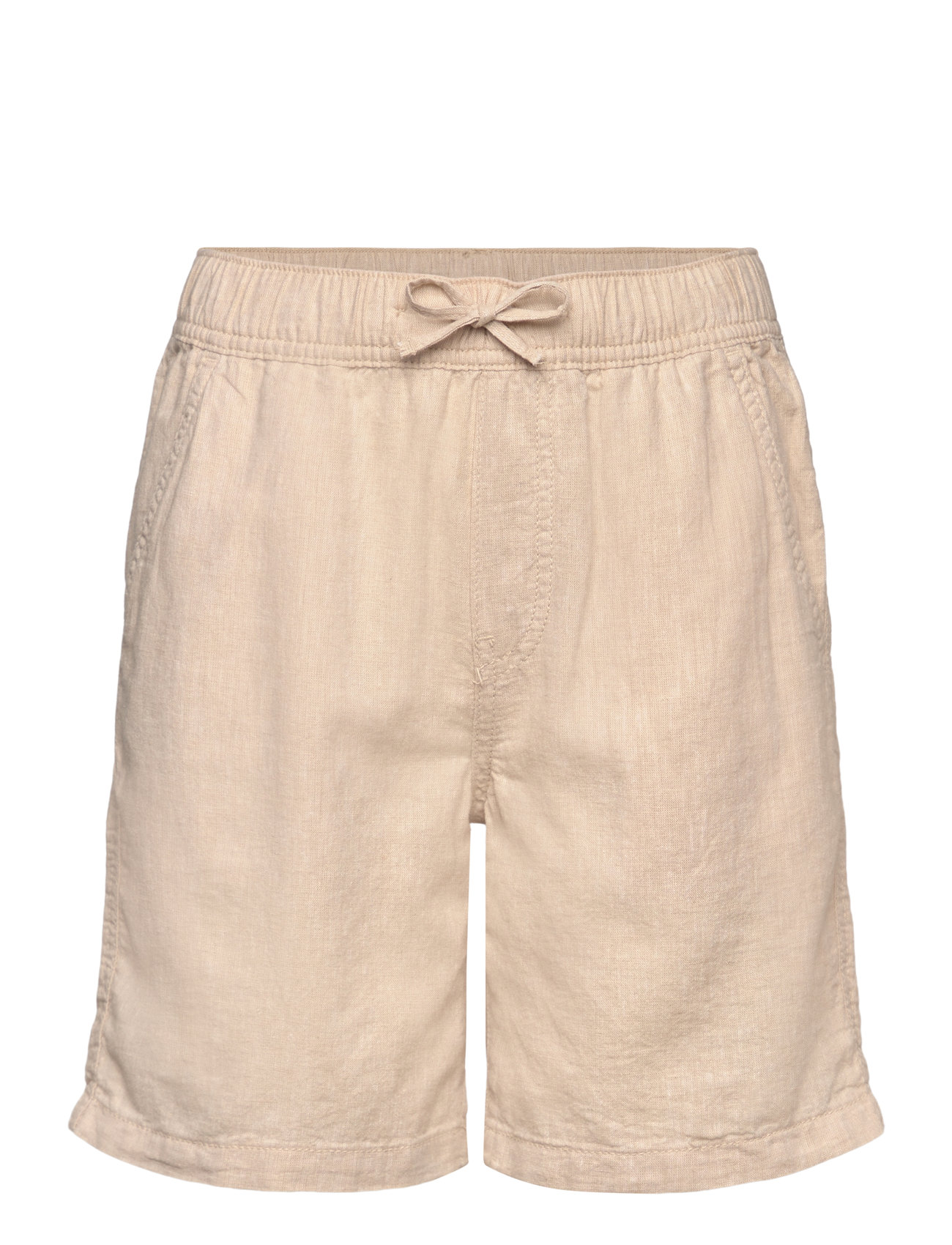 LINDEX Shorts Linen Blend Beige - 140 - Kinder