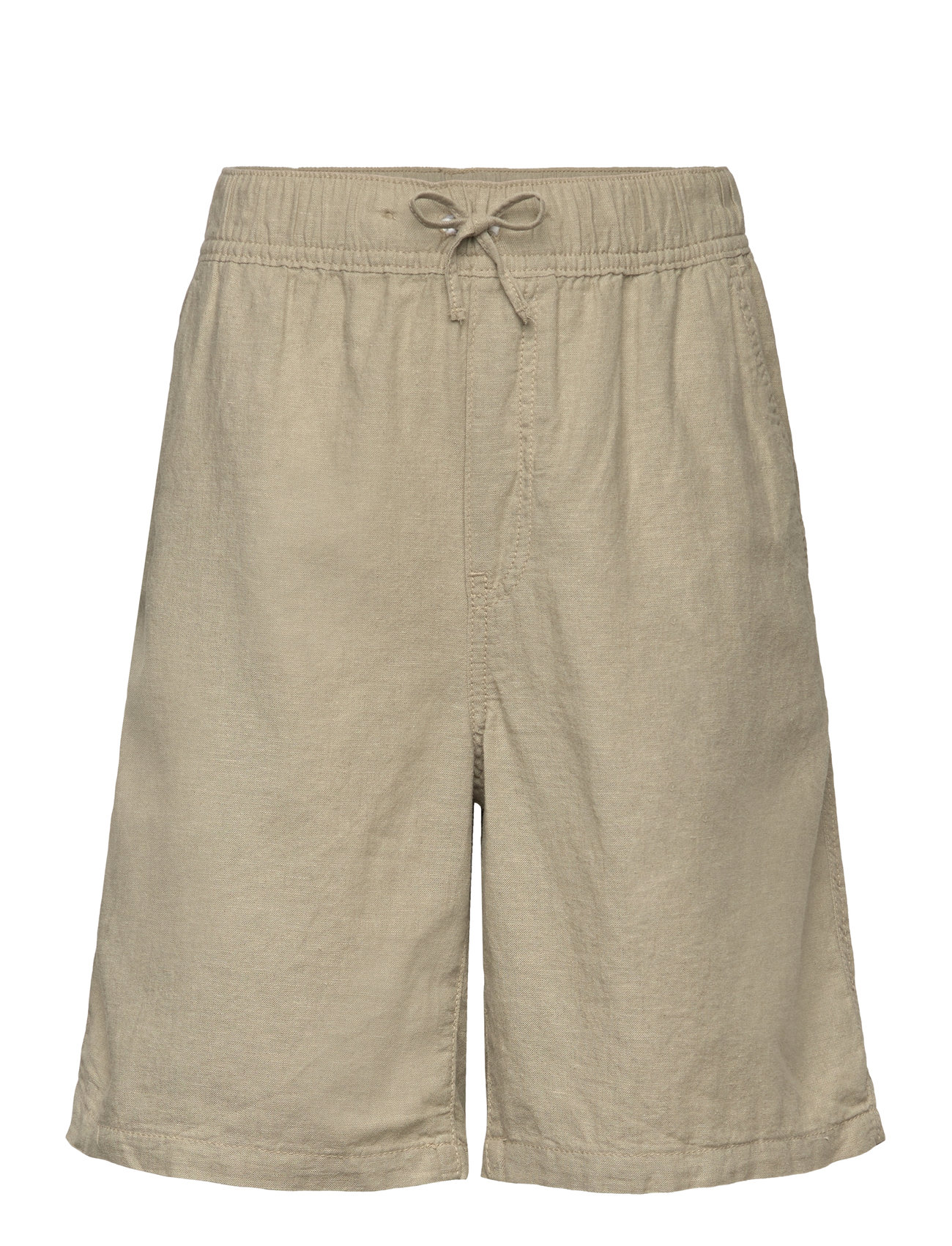 LINDEX Shorts Linen Blend Khaki - 140 - Kinder