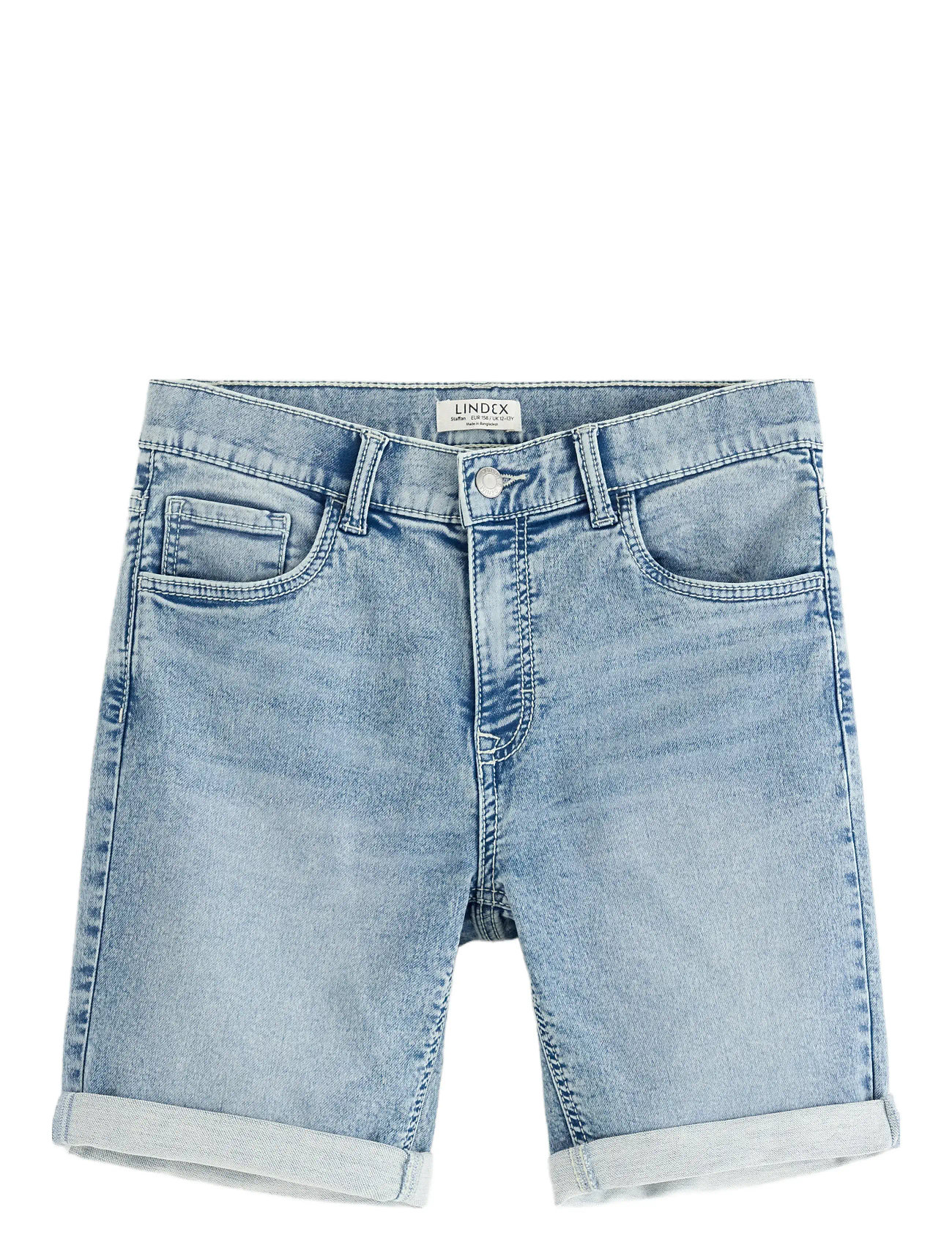 LINDEX Shorts Denimjersey Staffan Blau - 152 - Kinder