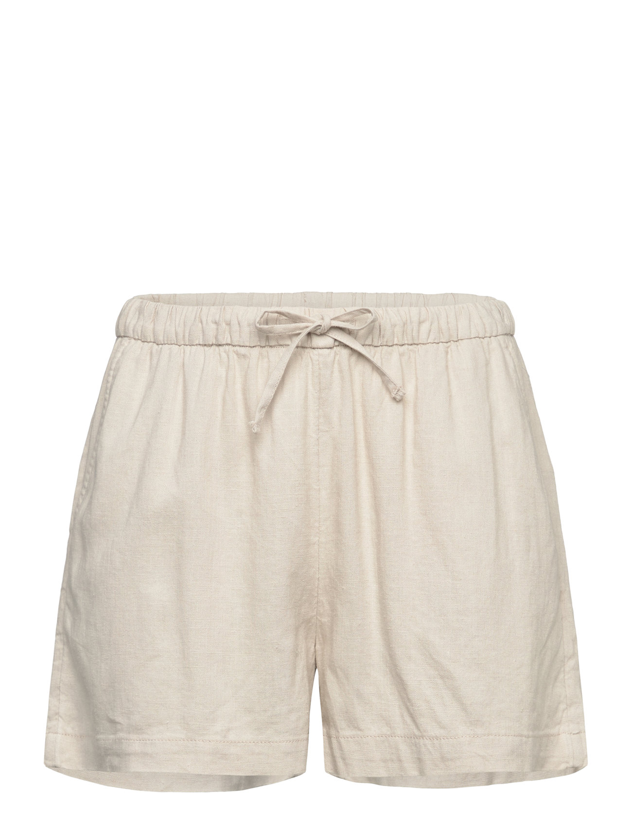 LINDEX Shorts Linen Blend Cream - 170 - Kinder