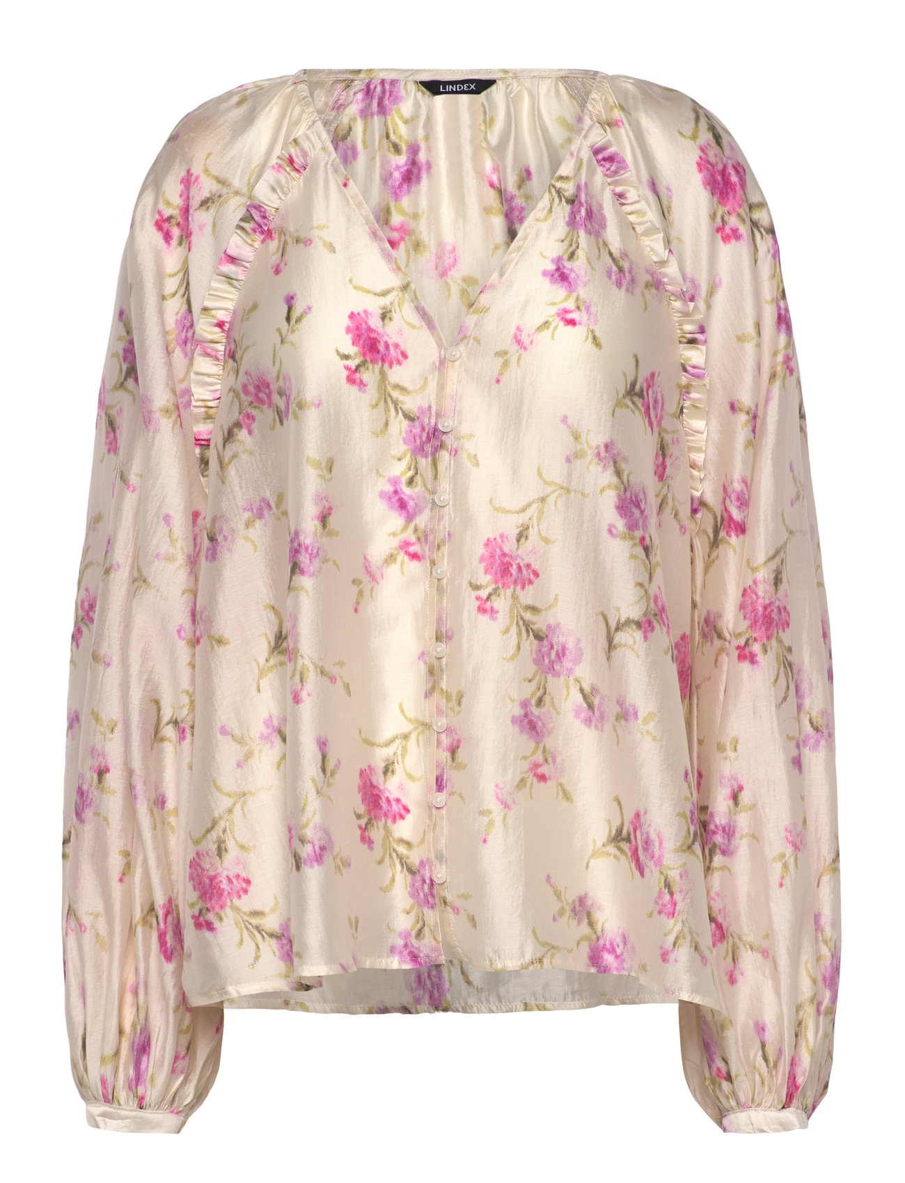 LINDEX Bluse Kajsa Pink - L - Damen