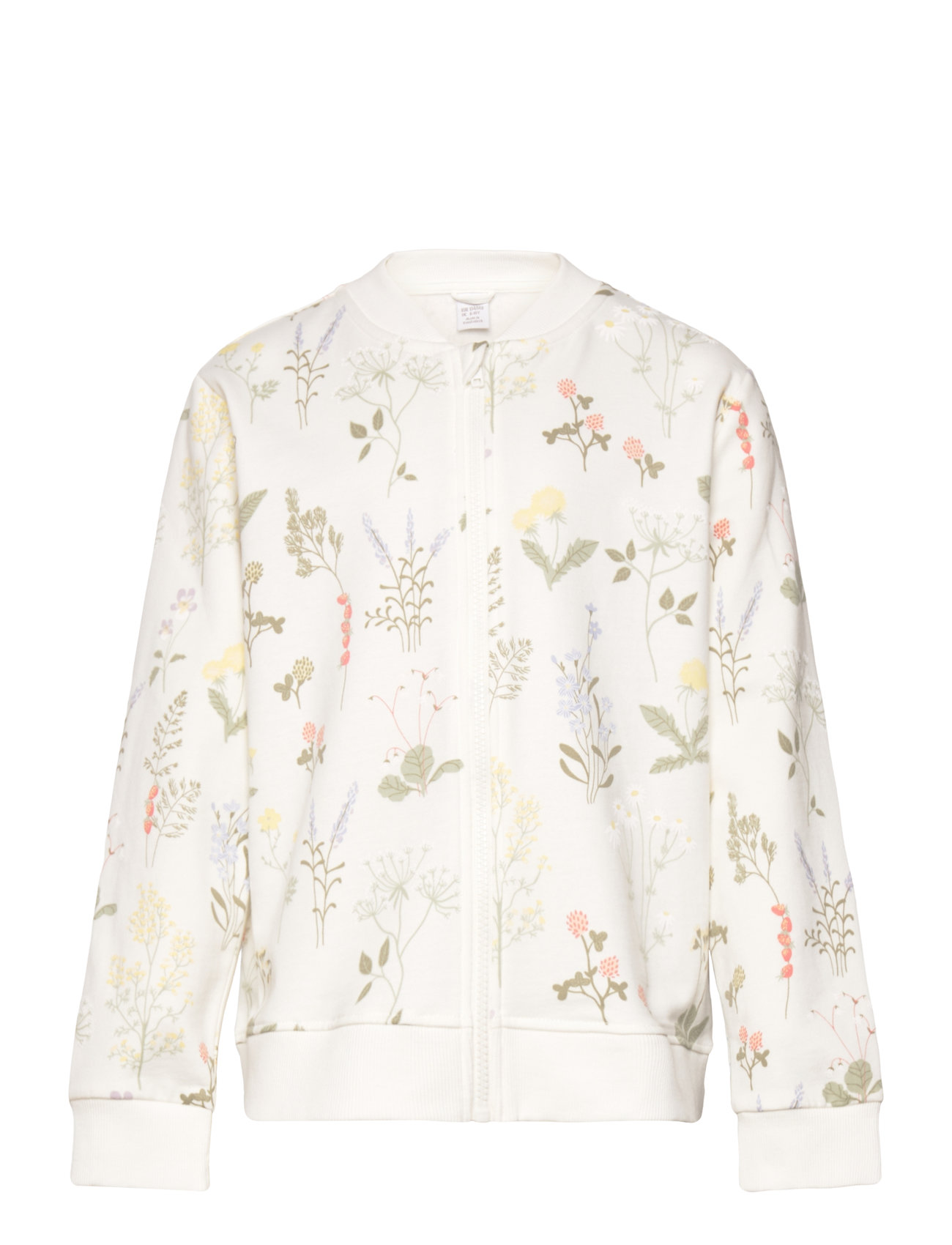 Bomber Jacket Aop Meadow Tynn Jakke Skalljakke White Lindex