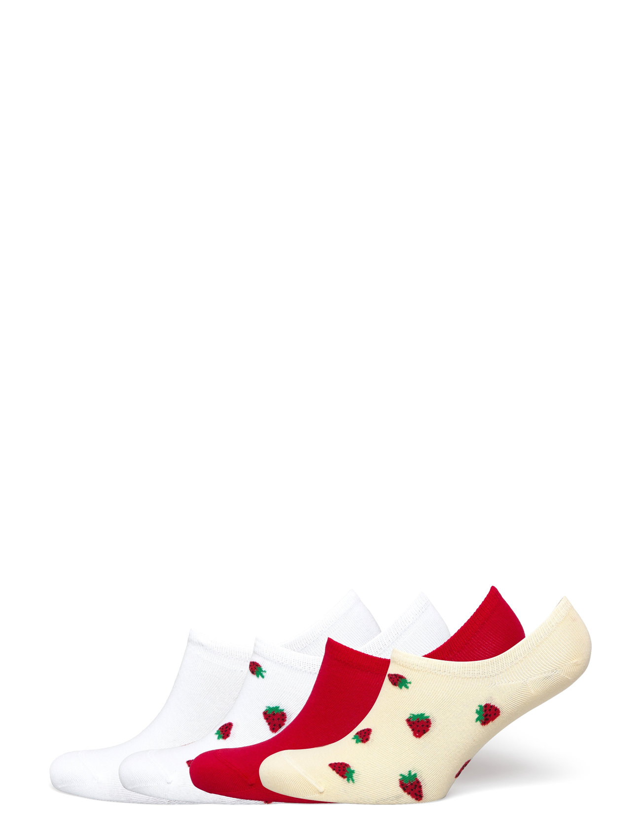 Sock Low Ankle 4 P Mini Fruits Lingerie Socks Footies-ankle Socks Multi/patterned Lindex