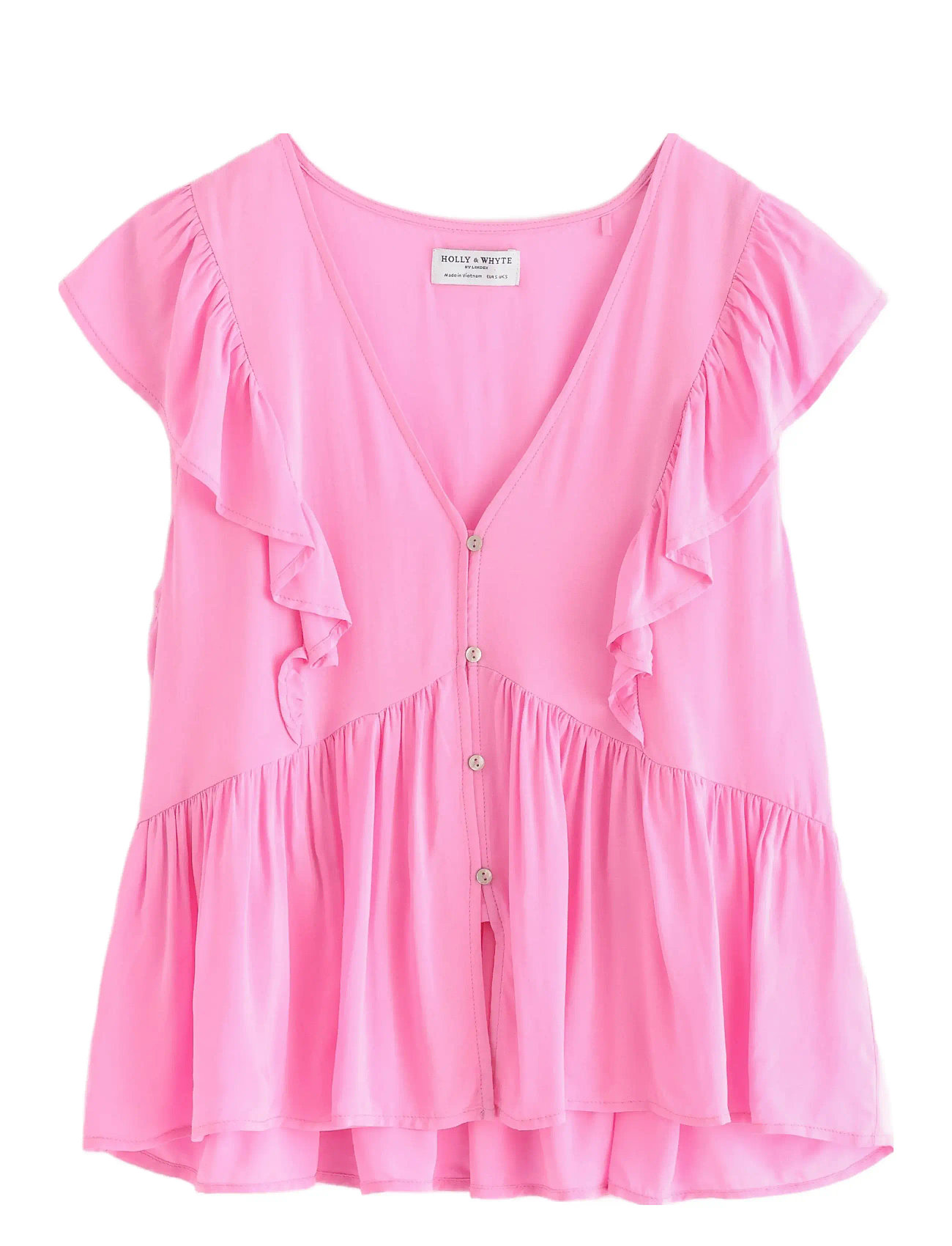 LINDEX Bluse Cassi Pink - M - Damen
