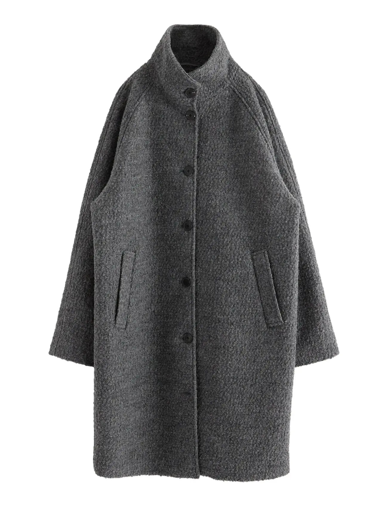 LINDEX Mantel Nora Grau - S - Damen