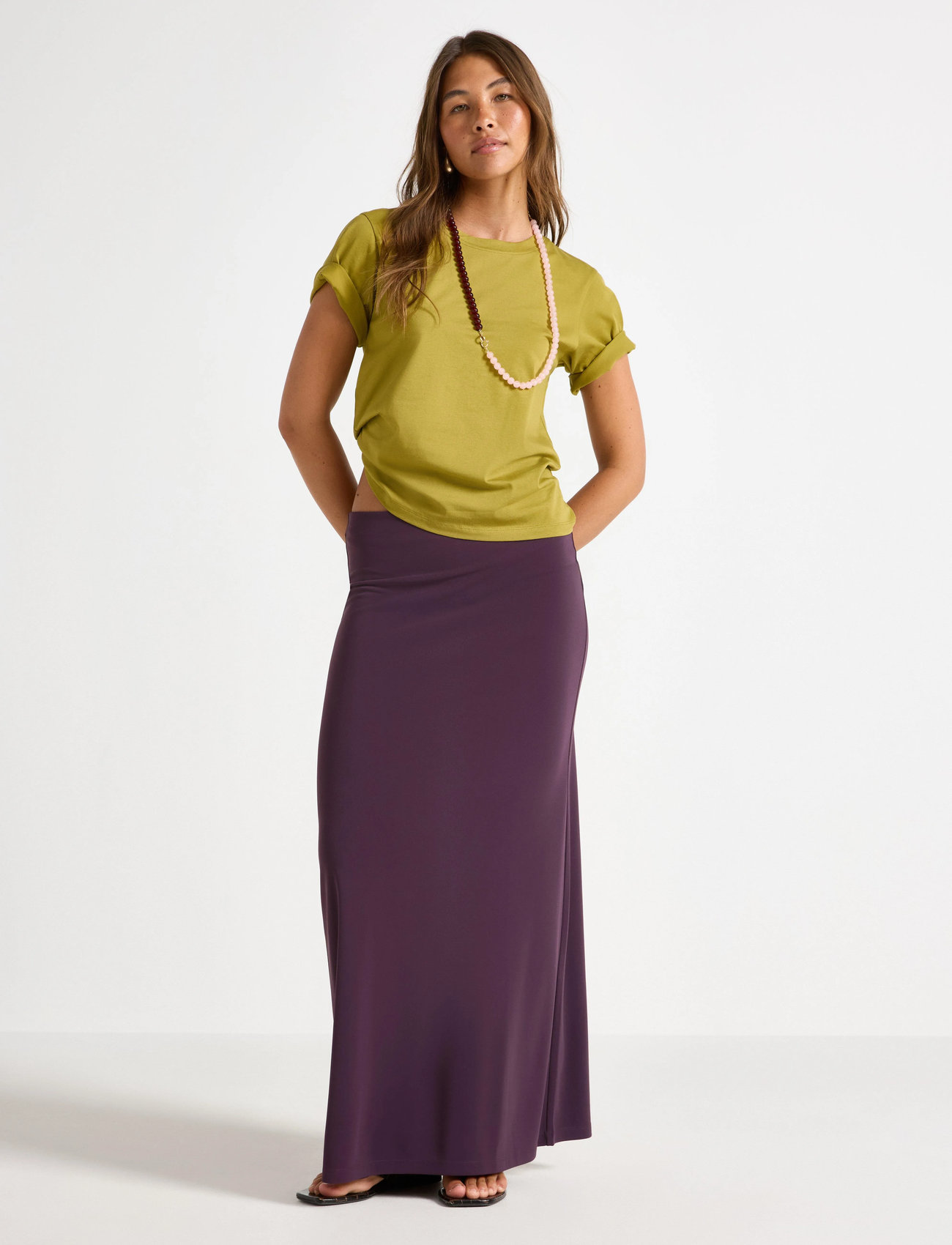 Lindex Maxi Nederdel, S, Purple, Nederdele > Maxi Nederdele, Dame