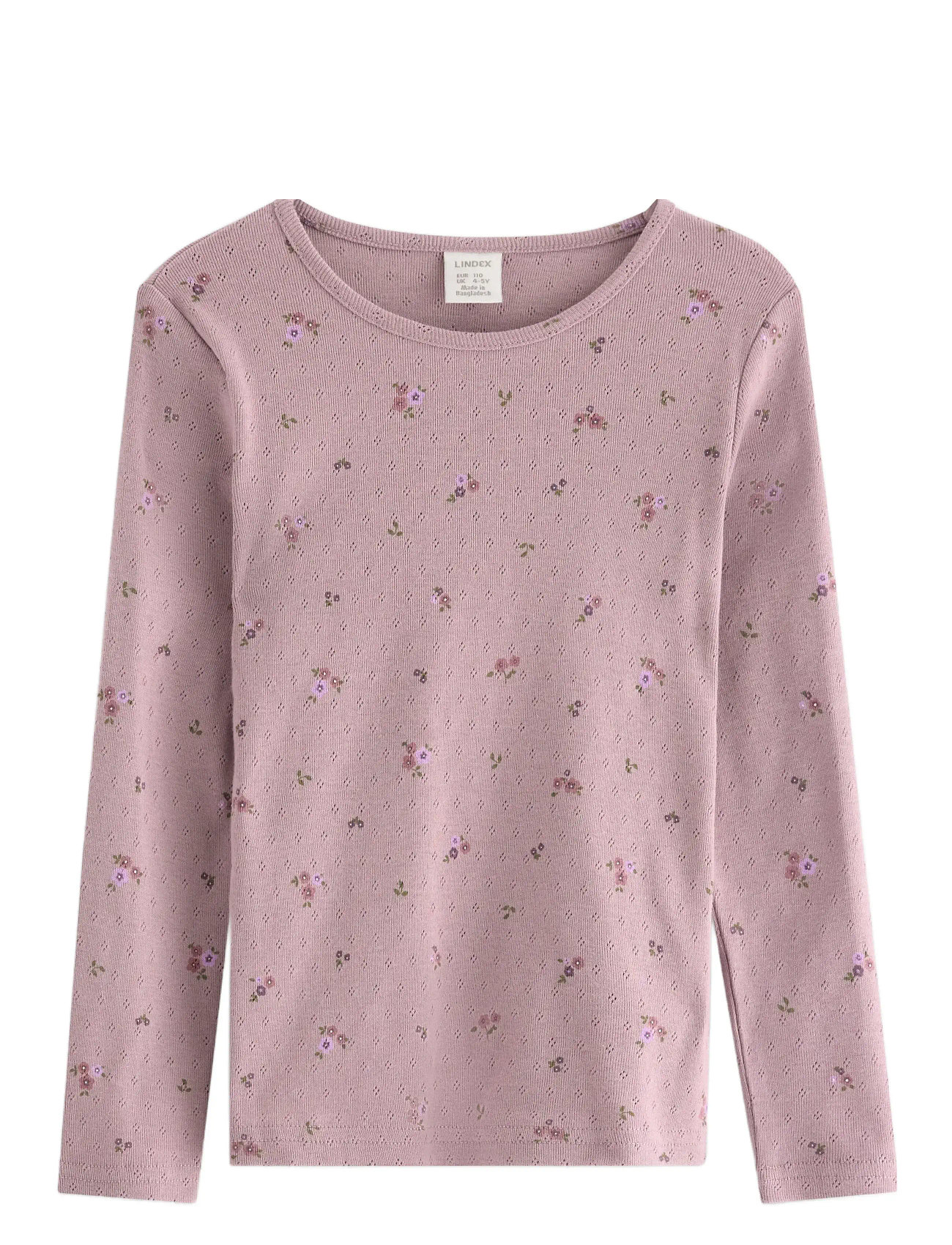 LINDEX Topp I Pointelle Pink - 104 - Kinder