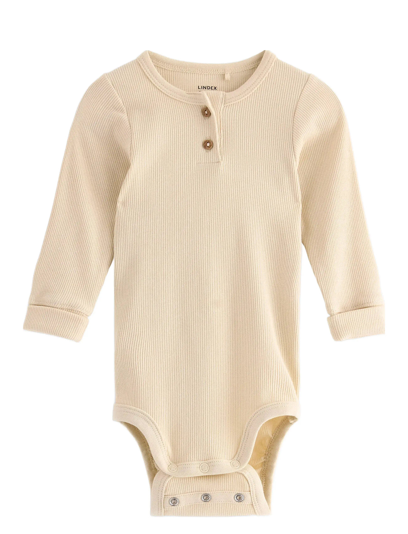 LINDEX Body Henley Beige - 86 - Kinder