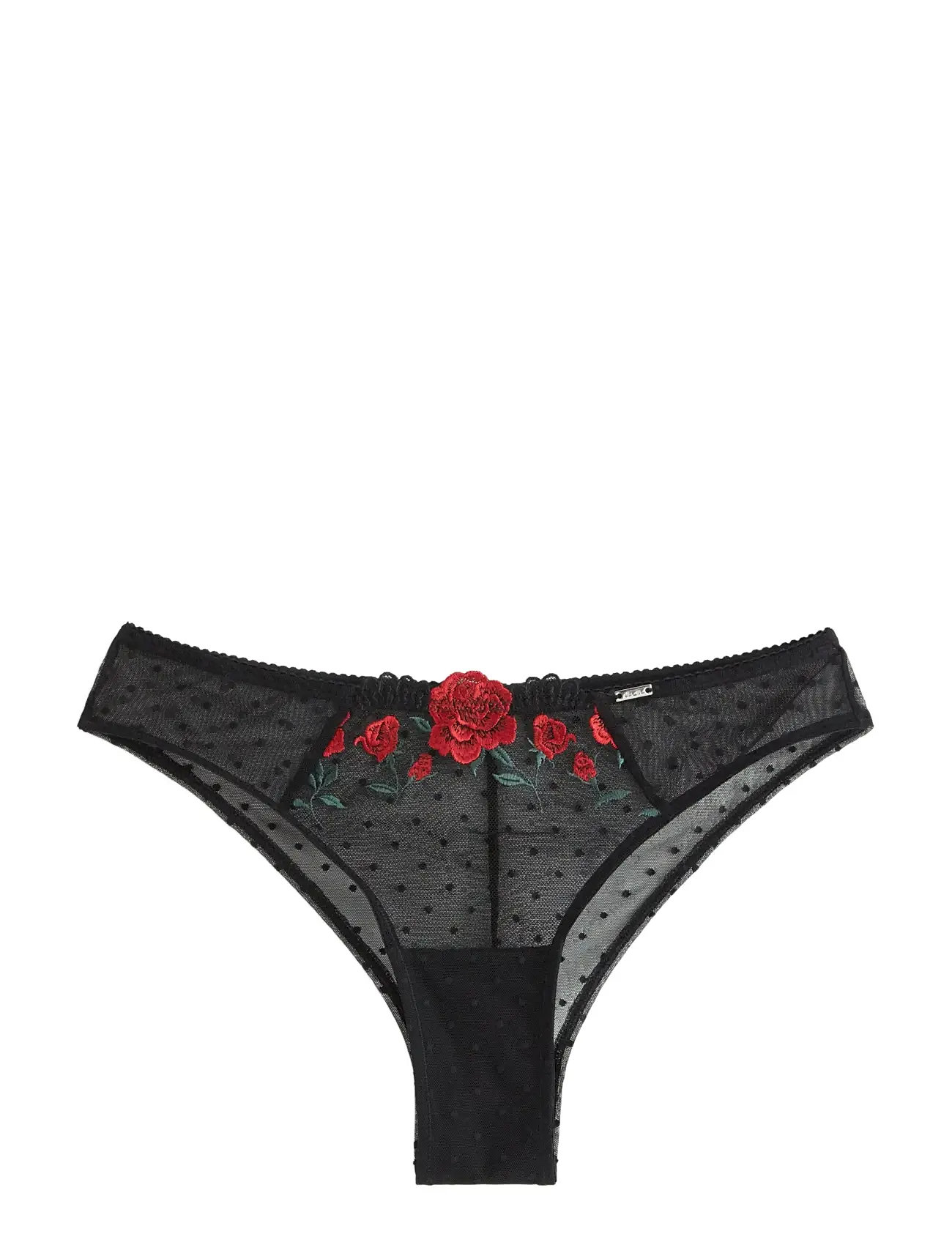 LINDEX Ella M – Brazilian Briefs Schwarz - M - Damen