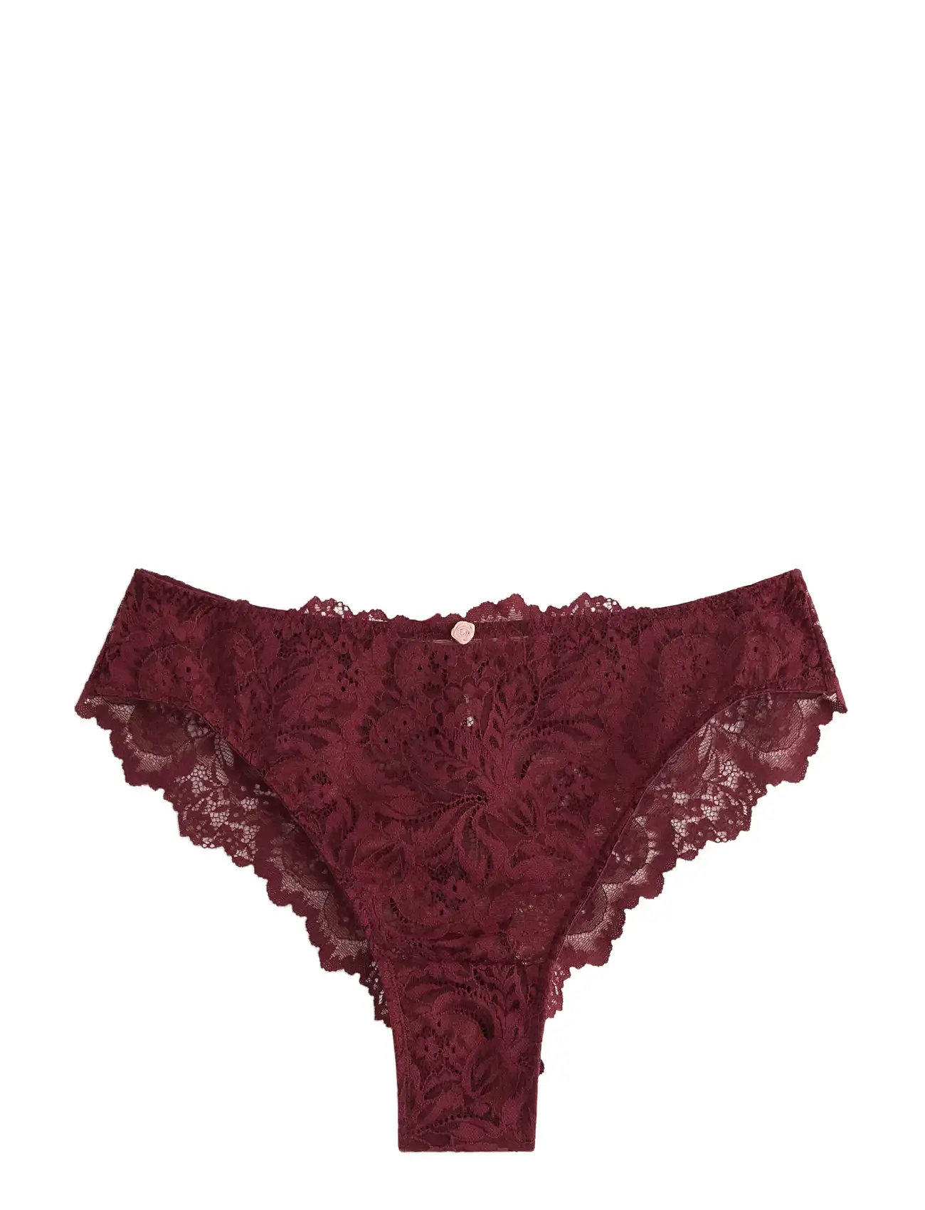 LINDEX Brazilian Briefs Burgundy - XS - Damen