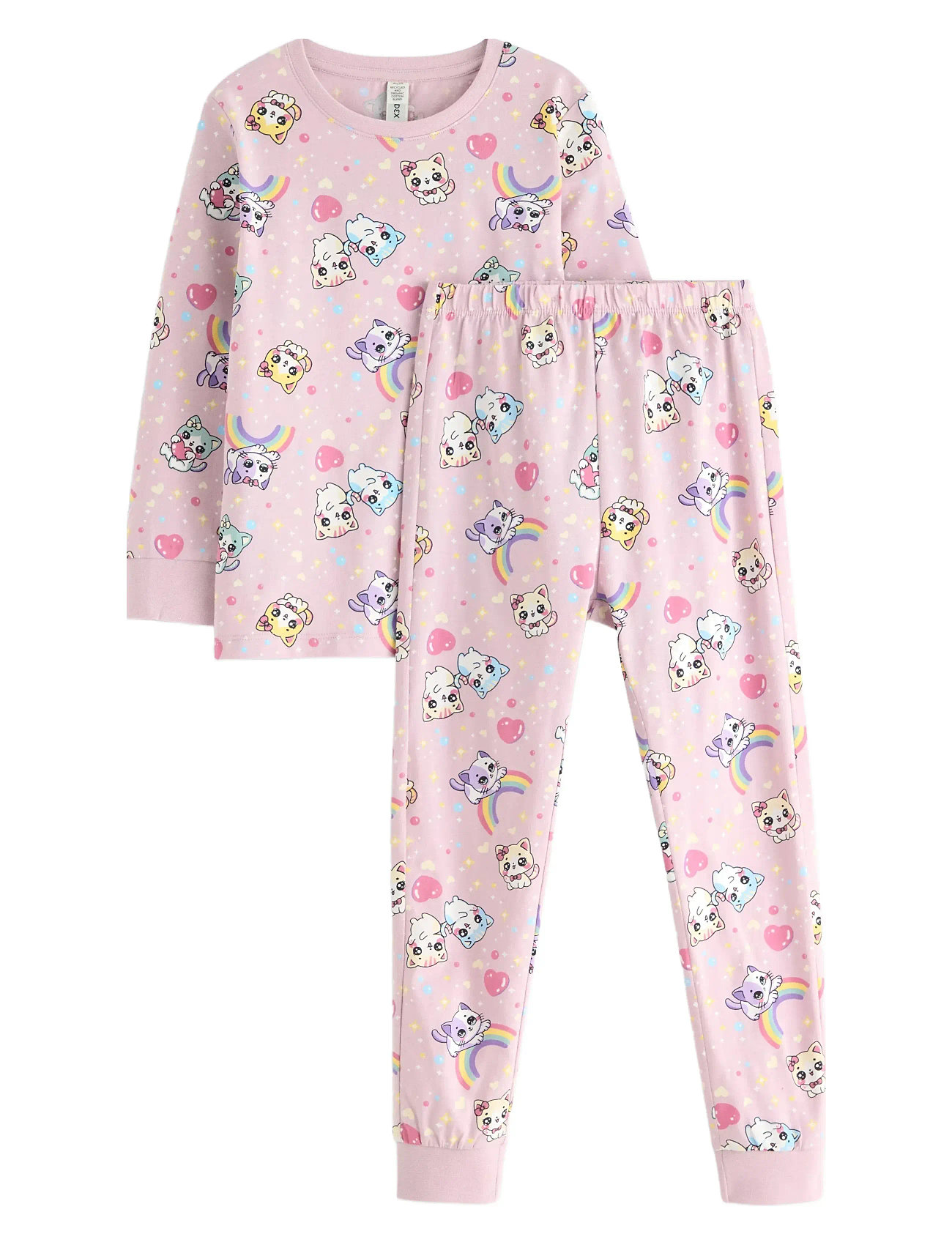 LINDEX Pyjama Kawaii Pink - 92 - Kinder