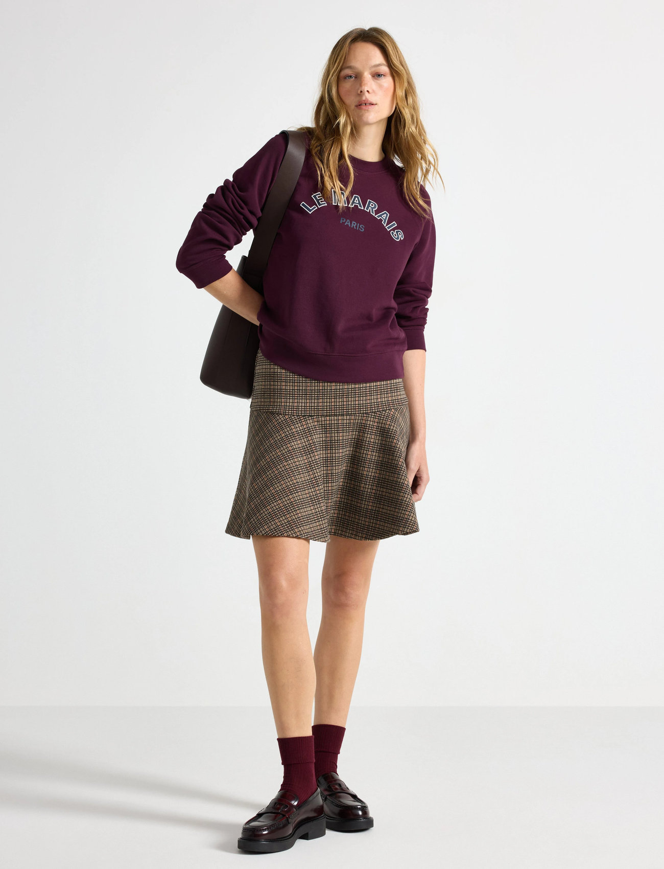 Lindex Skirt Jolin, S, Beige, Nederdele > Korte Nederdele, Dame