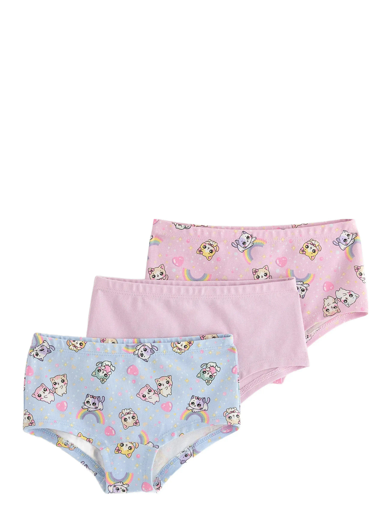 LINDEX Hipster 3 P Kawaii Patterned - 110/116 - Kinder