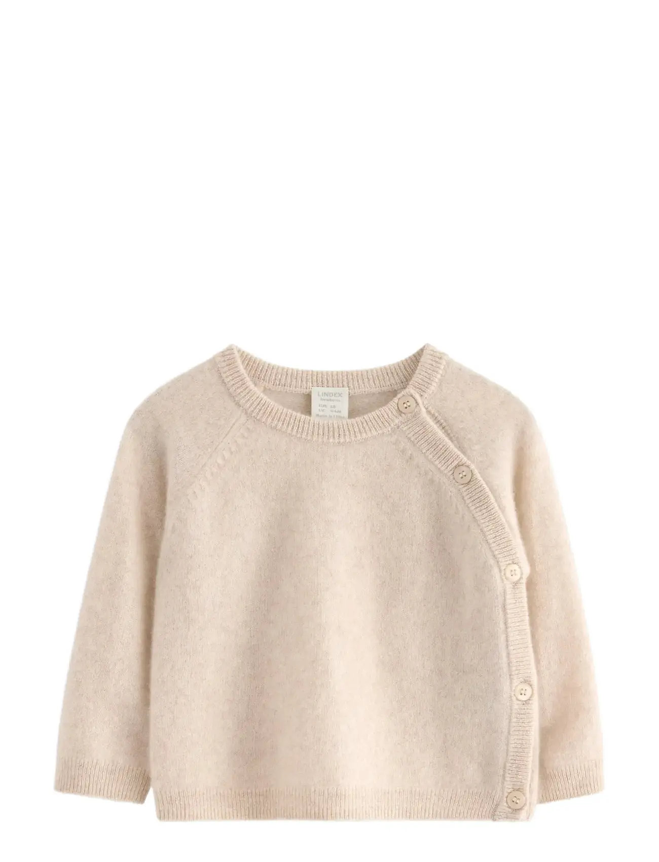 LINDEX Cardigan I Kashmir Cream - 62 - Kinder