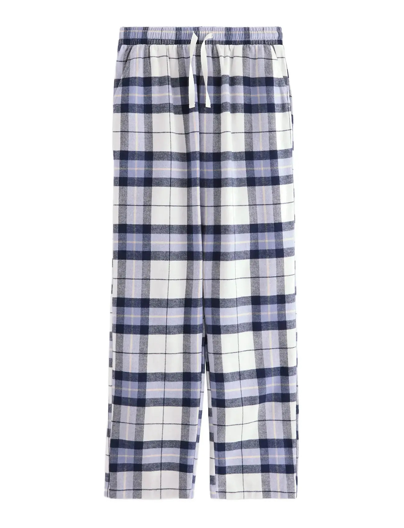 LINDEX Hosen Pyjama Flannel Blau - 128 - Kinder
