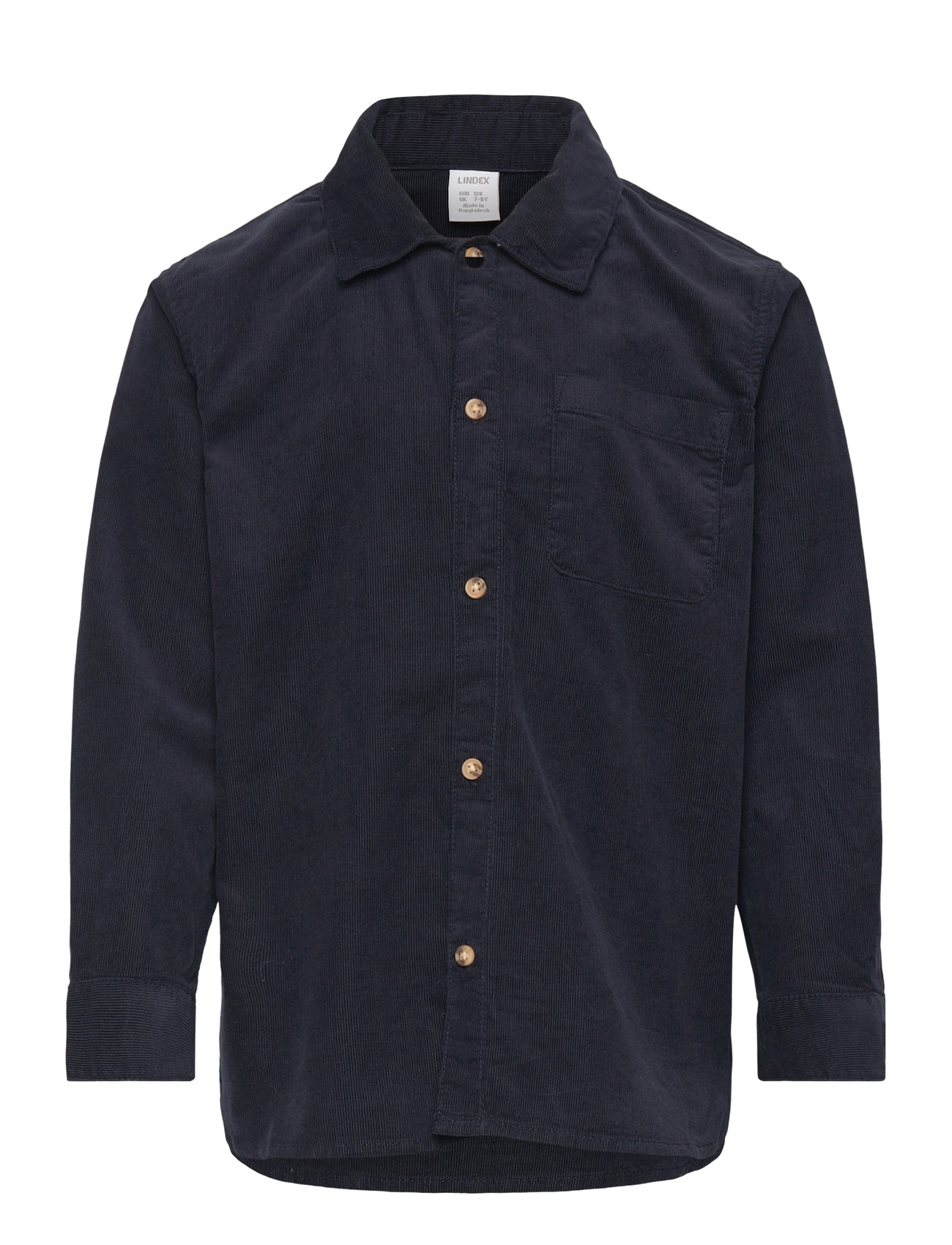 LINDEX Skjorta I Manchester Navy - 104 - Kinder