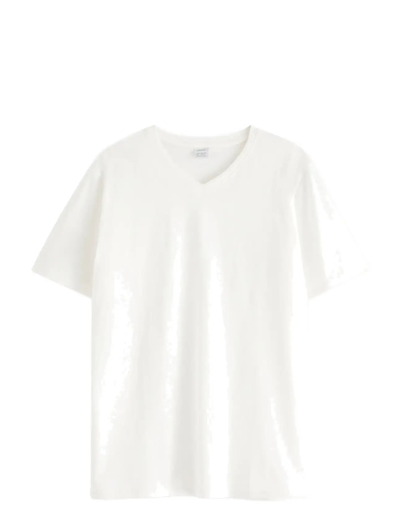 LINDEX T Shirt V Neck Weiß - 134/140 - Kinder
