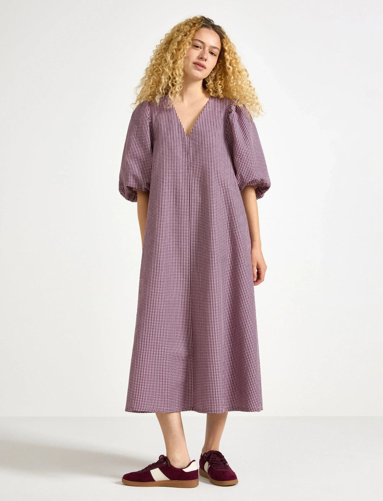 Lindex Dress Bernice, S, Pink, Kjoler > Knælange Og Midi, Dame
