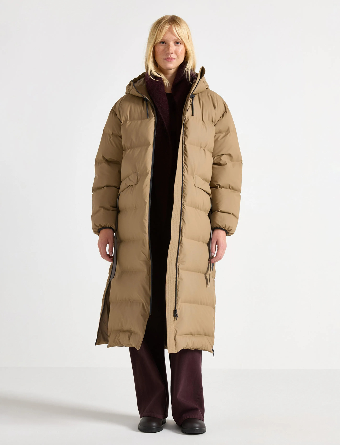 Lindex Jacket Ellie, S, Beige, Frakker > Vatterede Frakker, Dame