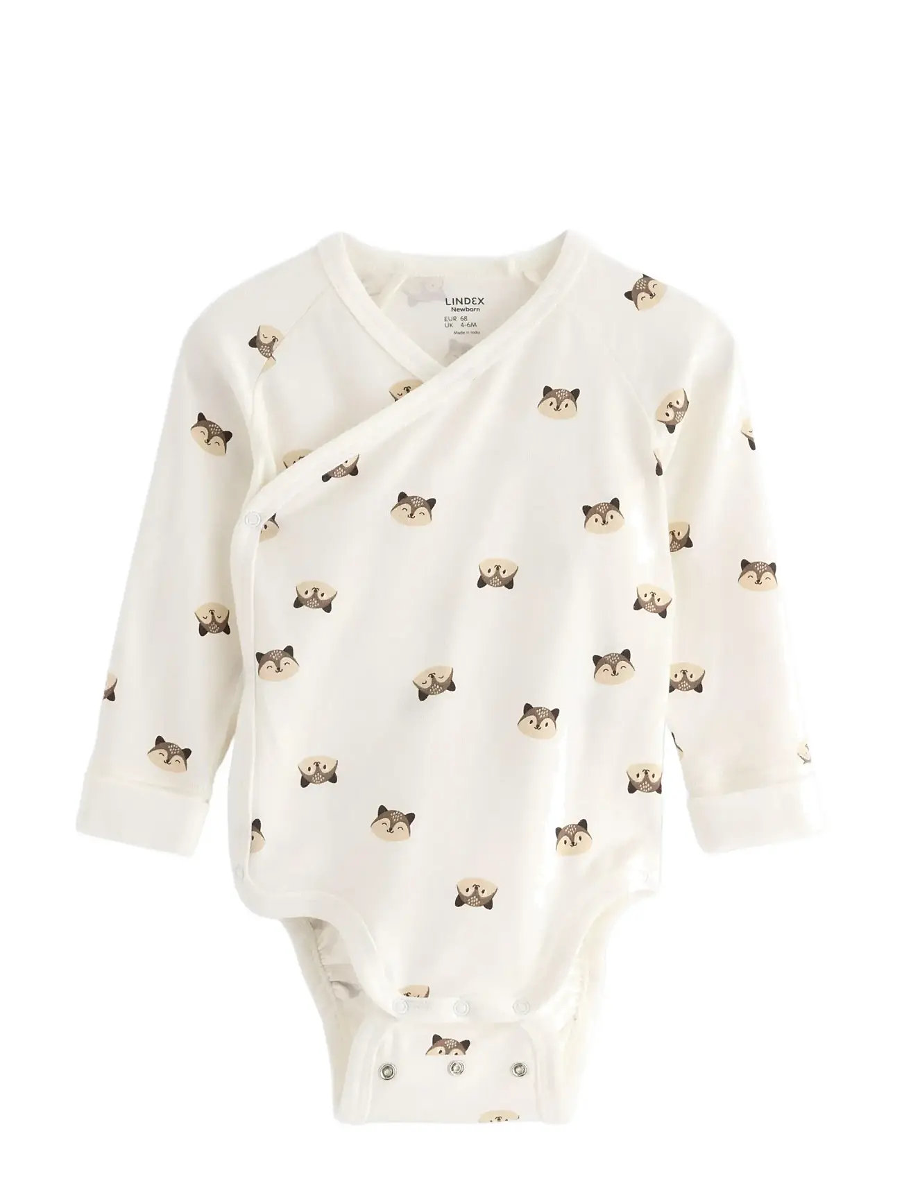 LINDEX Omlottbody Weiß - 62 - Kinder