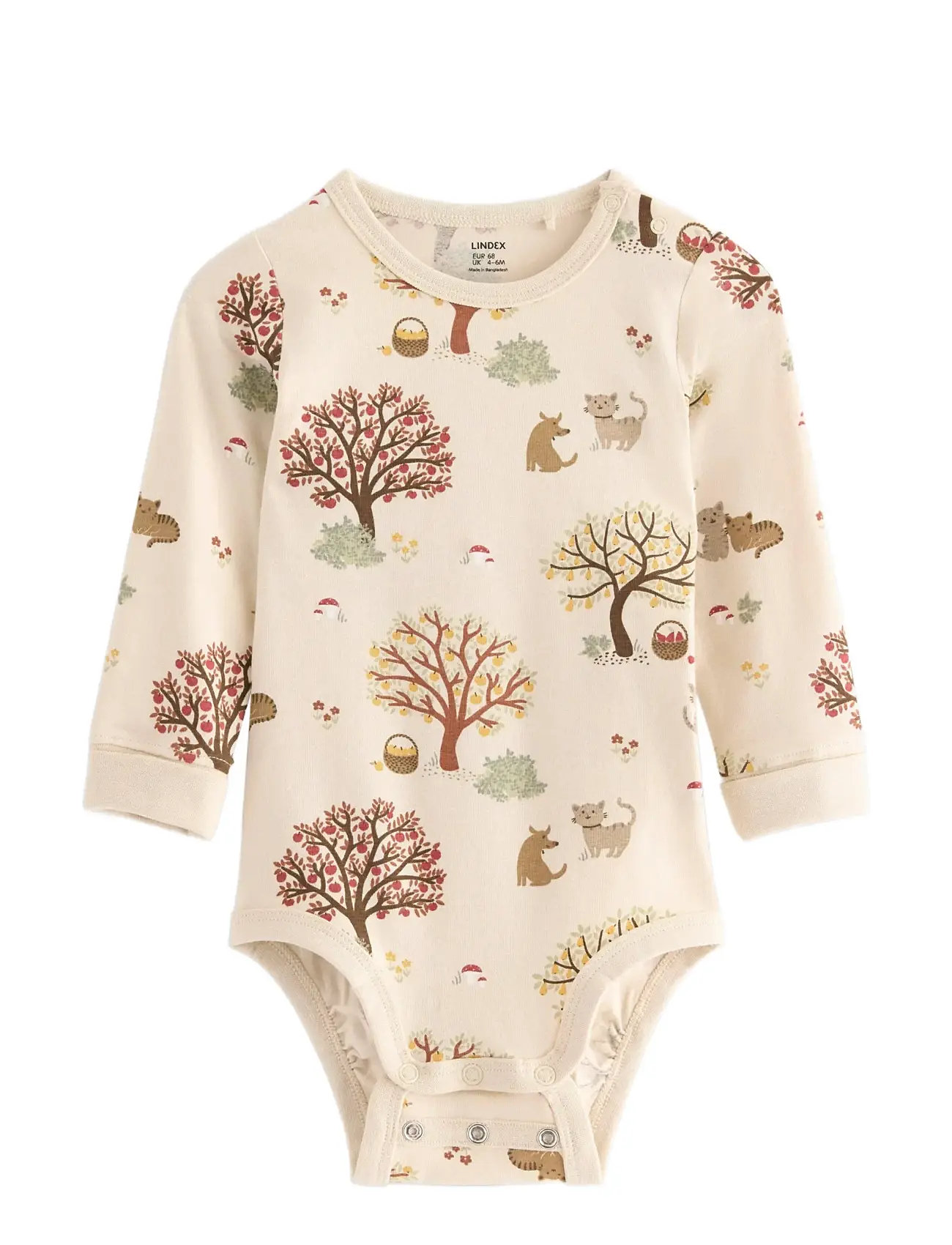 LINDEX Body Autumn Tree Beige - 62 - Kinder