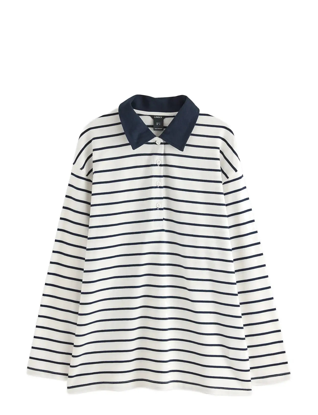 LINDEX Pullover Emma Rugby Navy - S - Damen
