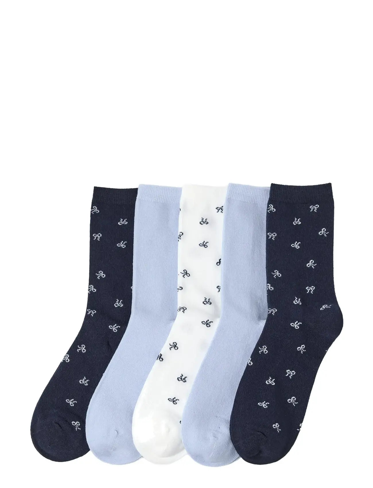Lindex 5-Pack Socks, 37/39, Navy, Sokker & Strømpebukser > Sokker, Børn