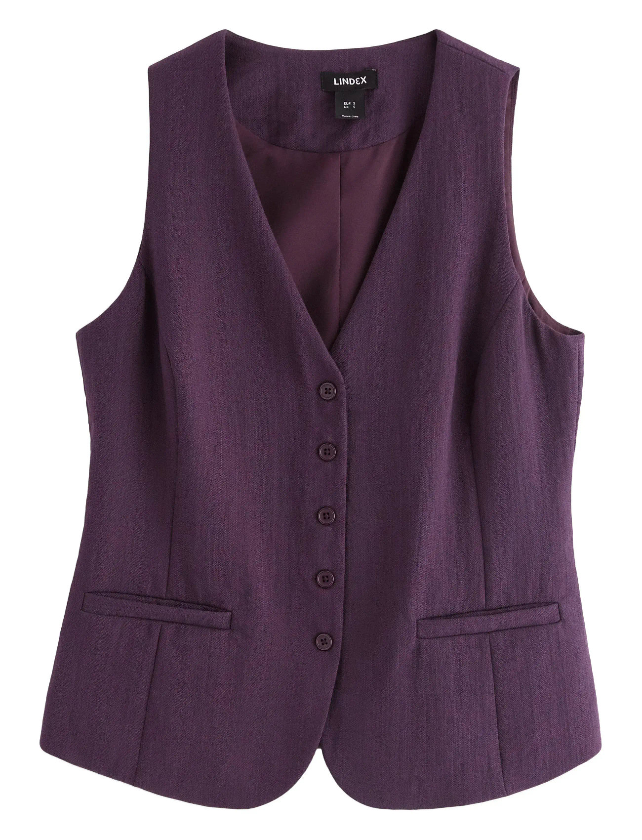 LINDEX Vest Aina Lila - XS - Damen