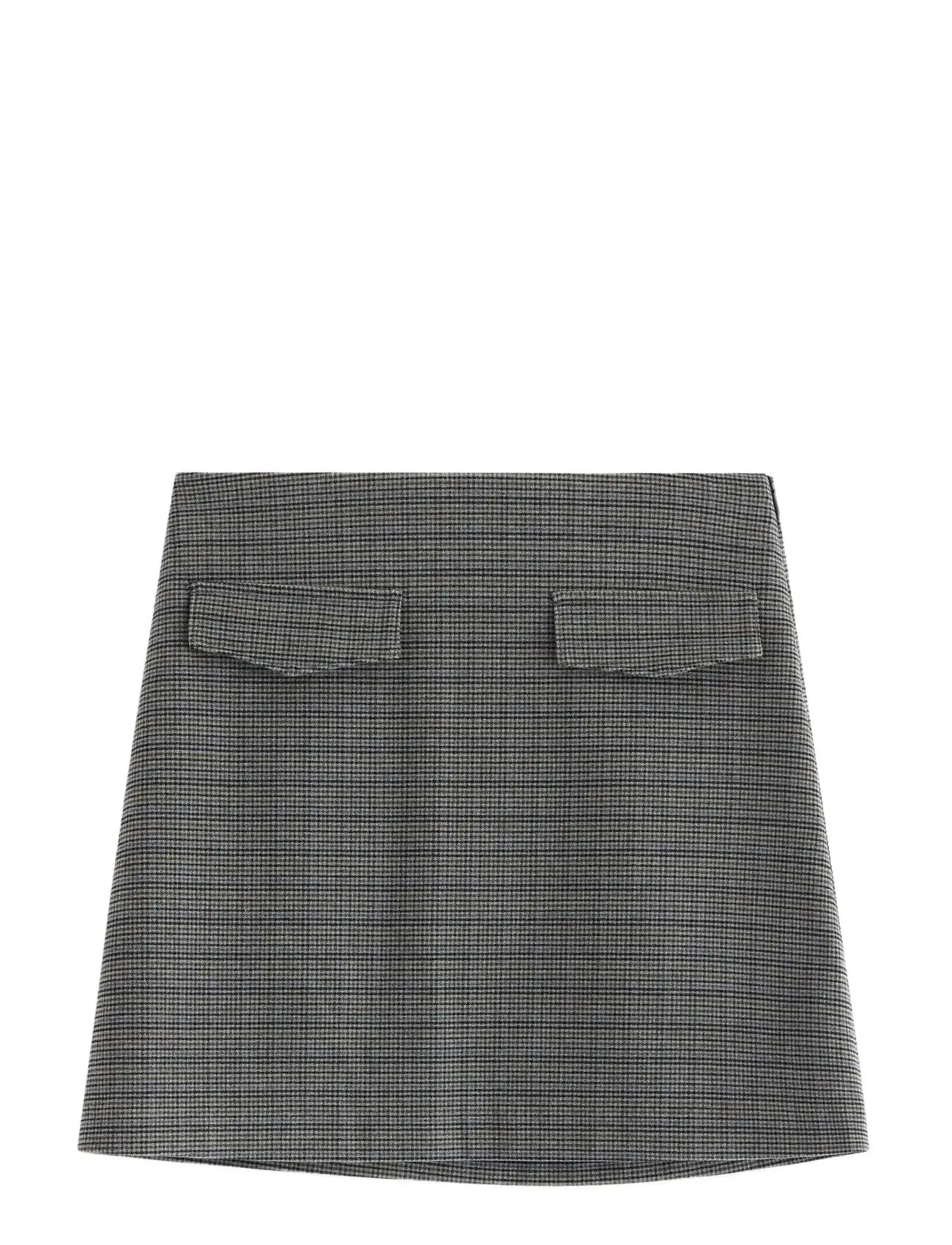 LINDEX Miniskjørt Grau - 42 - Damen