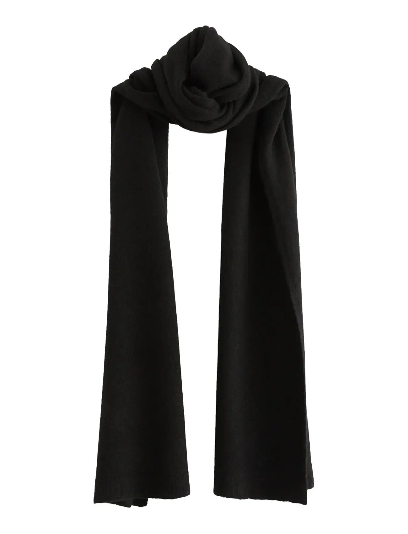 LINDEX Schal Strick Petra Schwarz - One Size - Damen