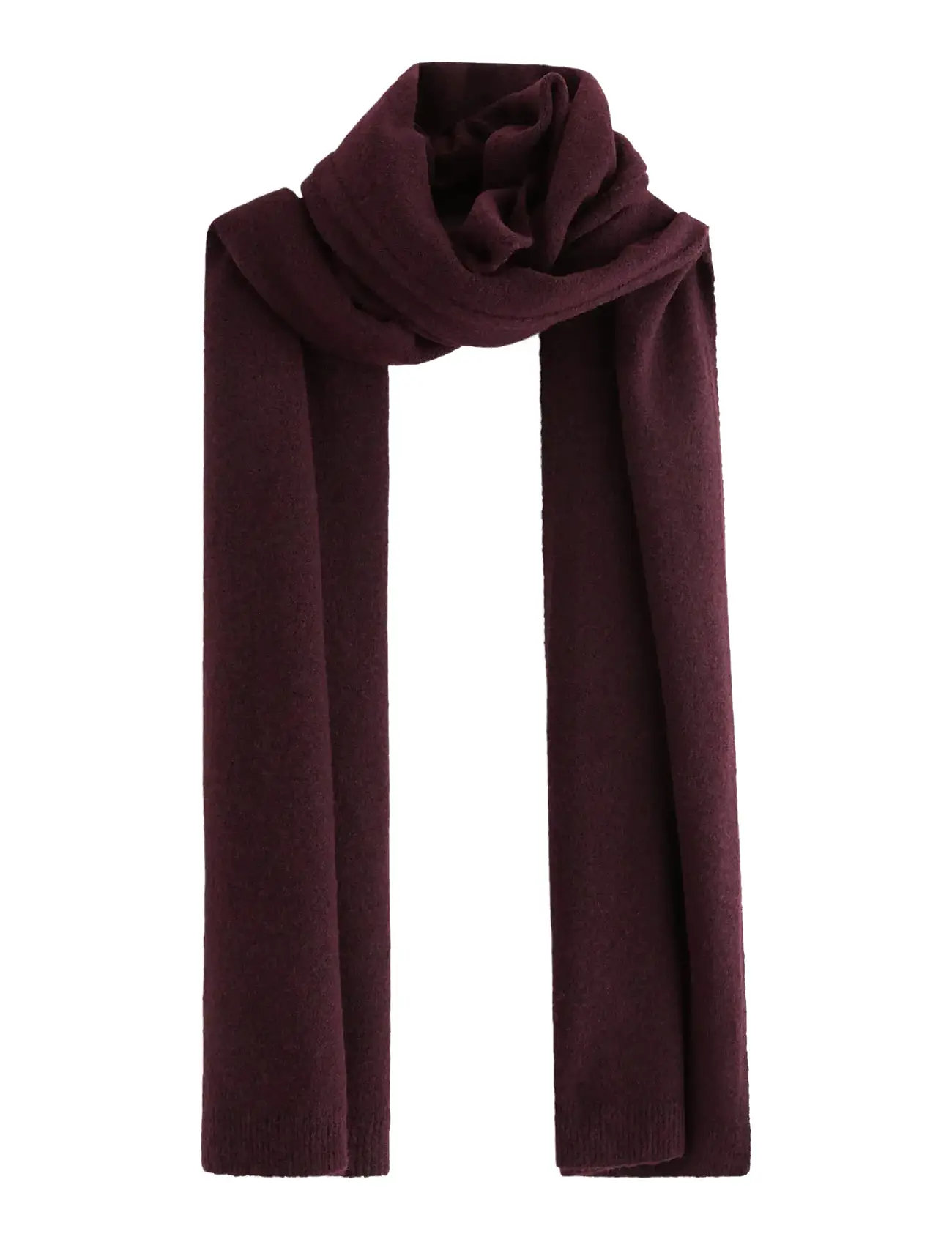 LINDEX Schal Strick Petra Burgundy - One Size - Damen