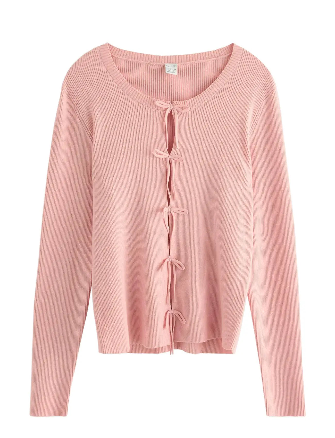 LINDEX Pullover With Bows At Front Pink - 128 - Kinder