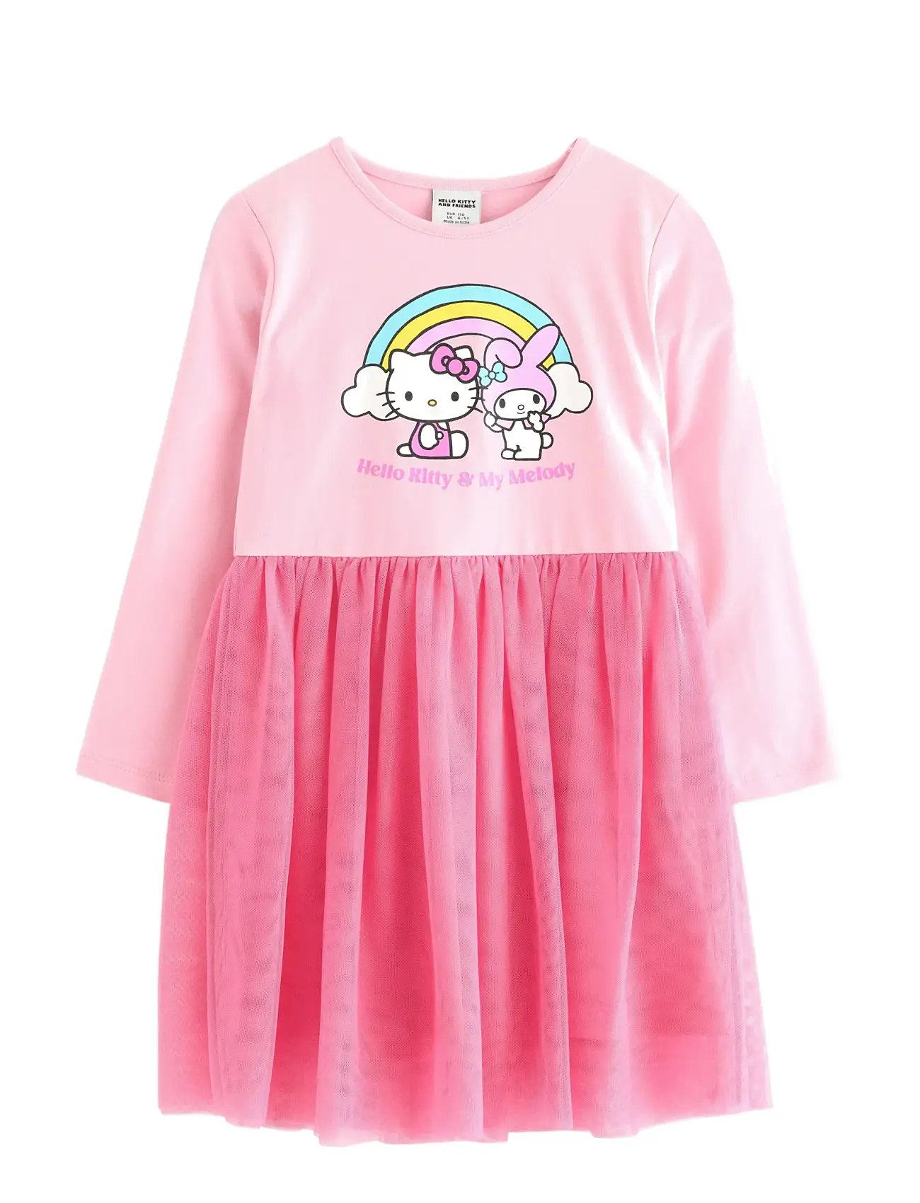 LINDEX Kleid Mesh Hello Kitty Pink - 128 - Kinder