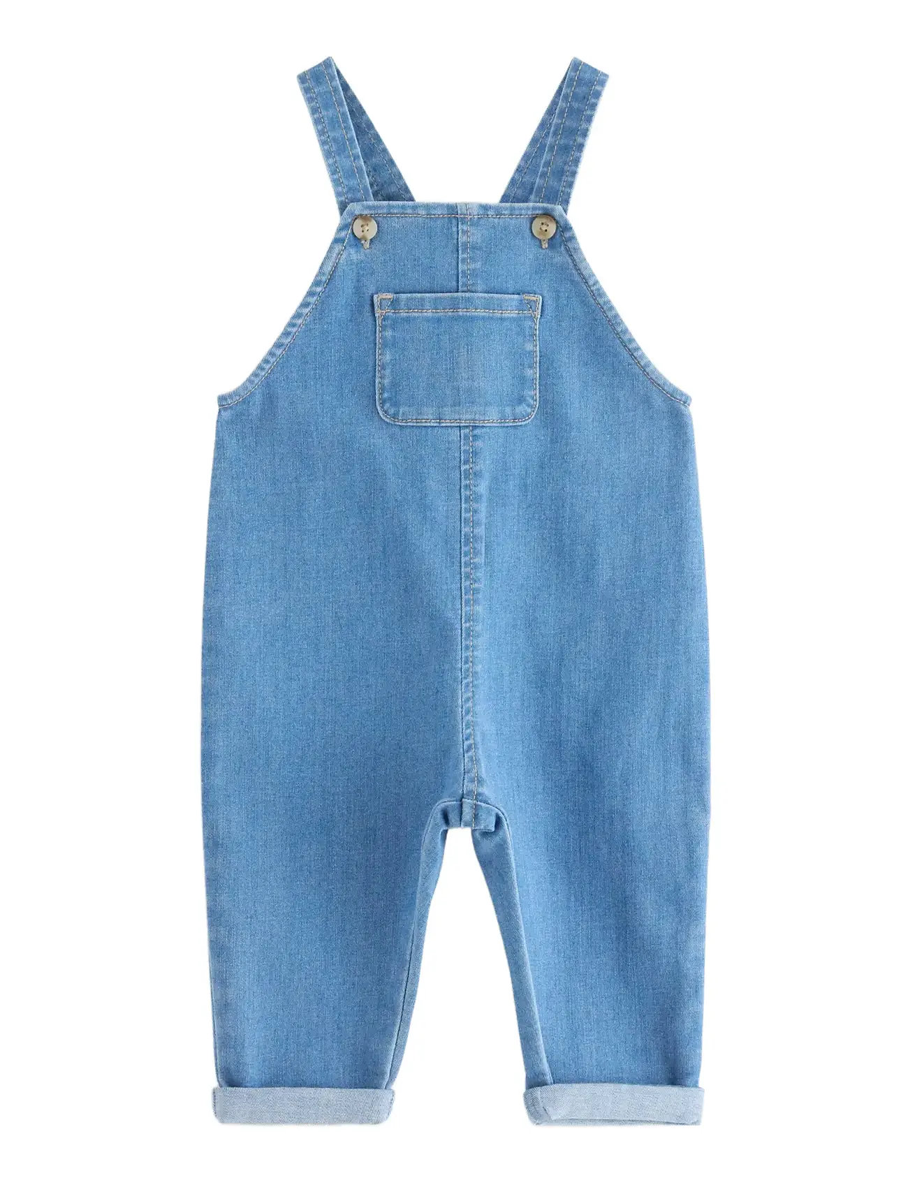 Lindex Lækre Bukser With Denim Look, 98, Blue, Underdele > Lækre Bukser, Børn