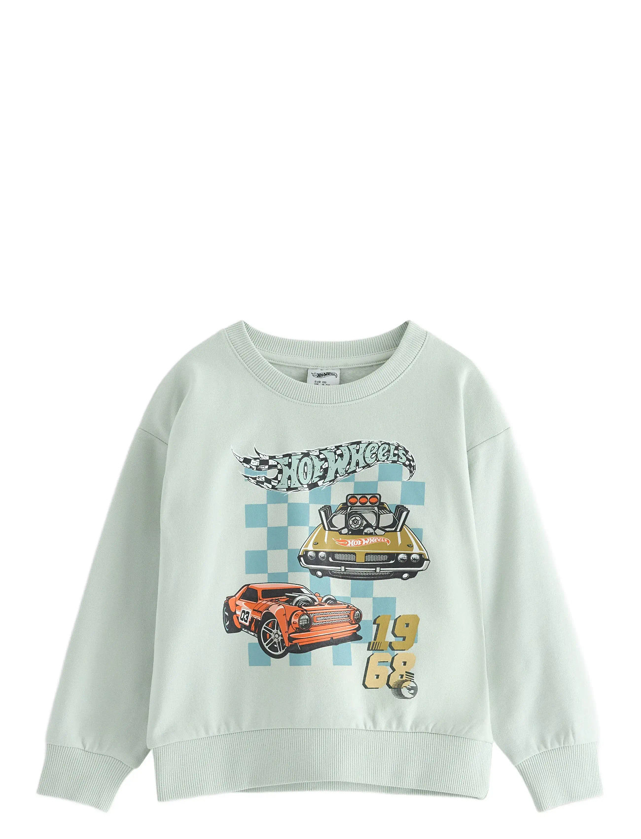 LINDEX Sweatshirt Hot Wheels Grün - 122 - Kinder