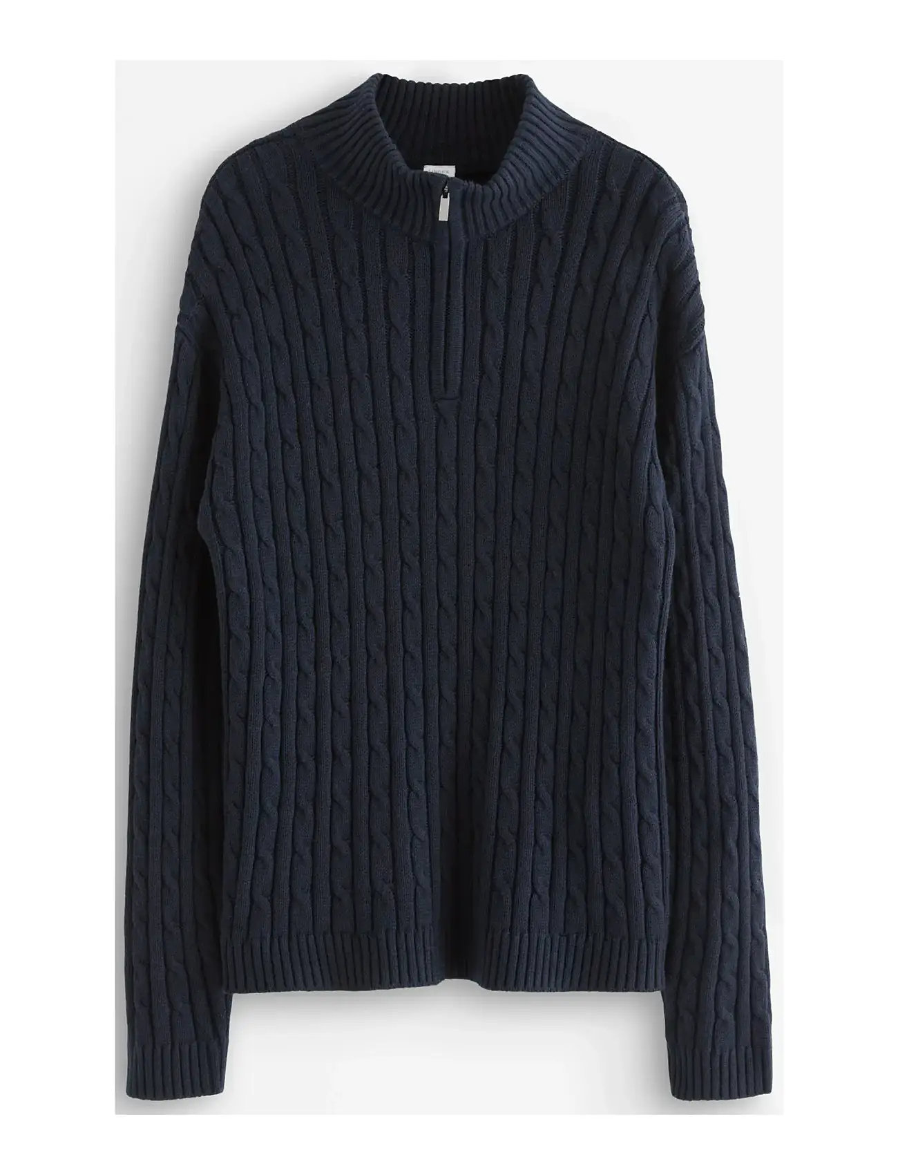 LINDEX Cable-Knit Jumper Navy - 128 - Kinder