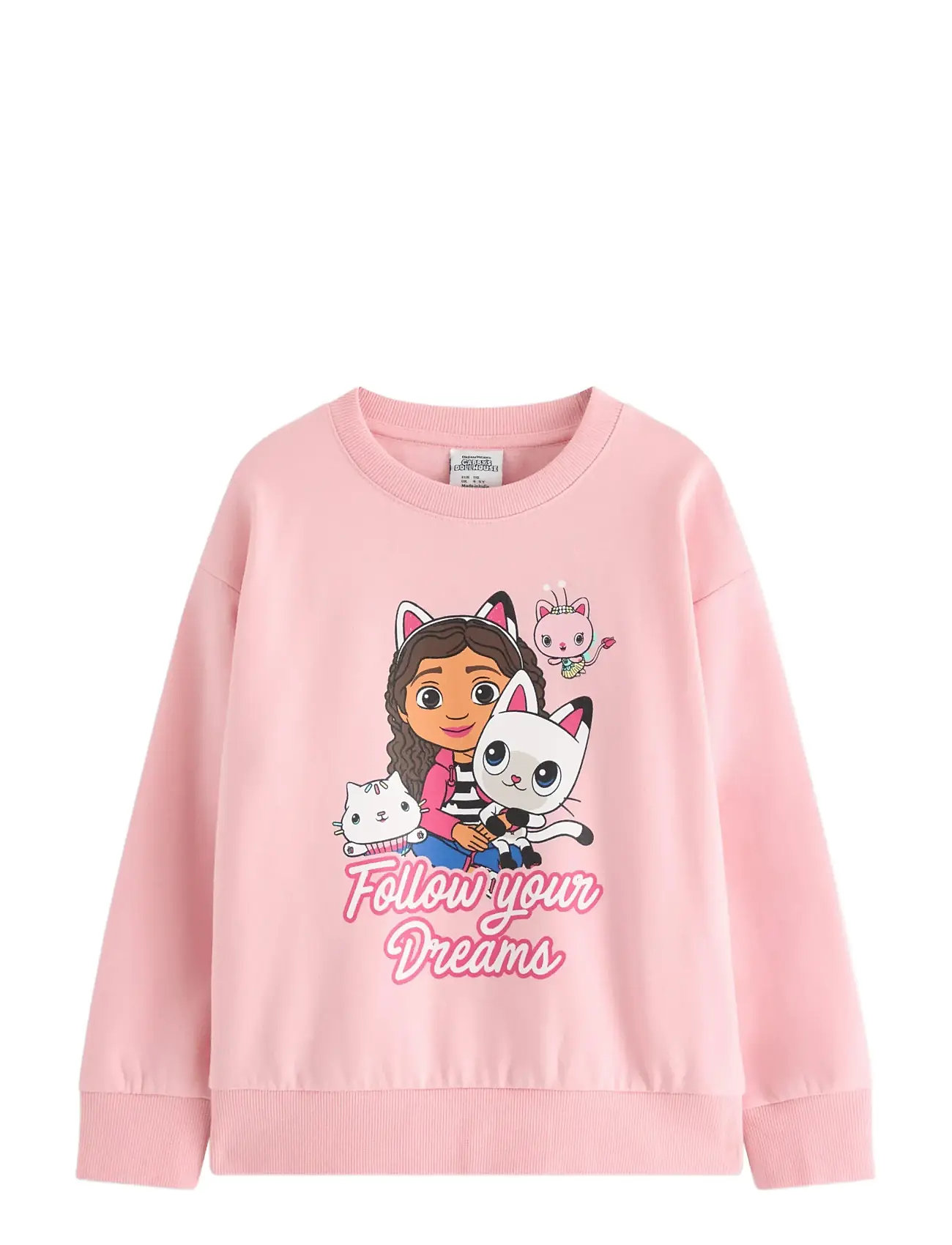LINDEX Sweatshirt Gabbys Dollhouse Pink - 92 - Kinder