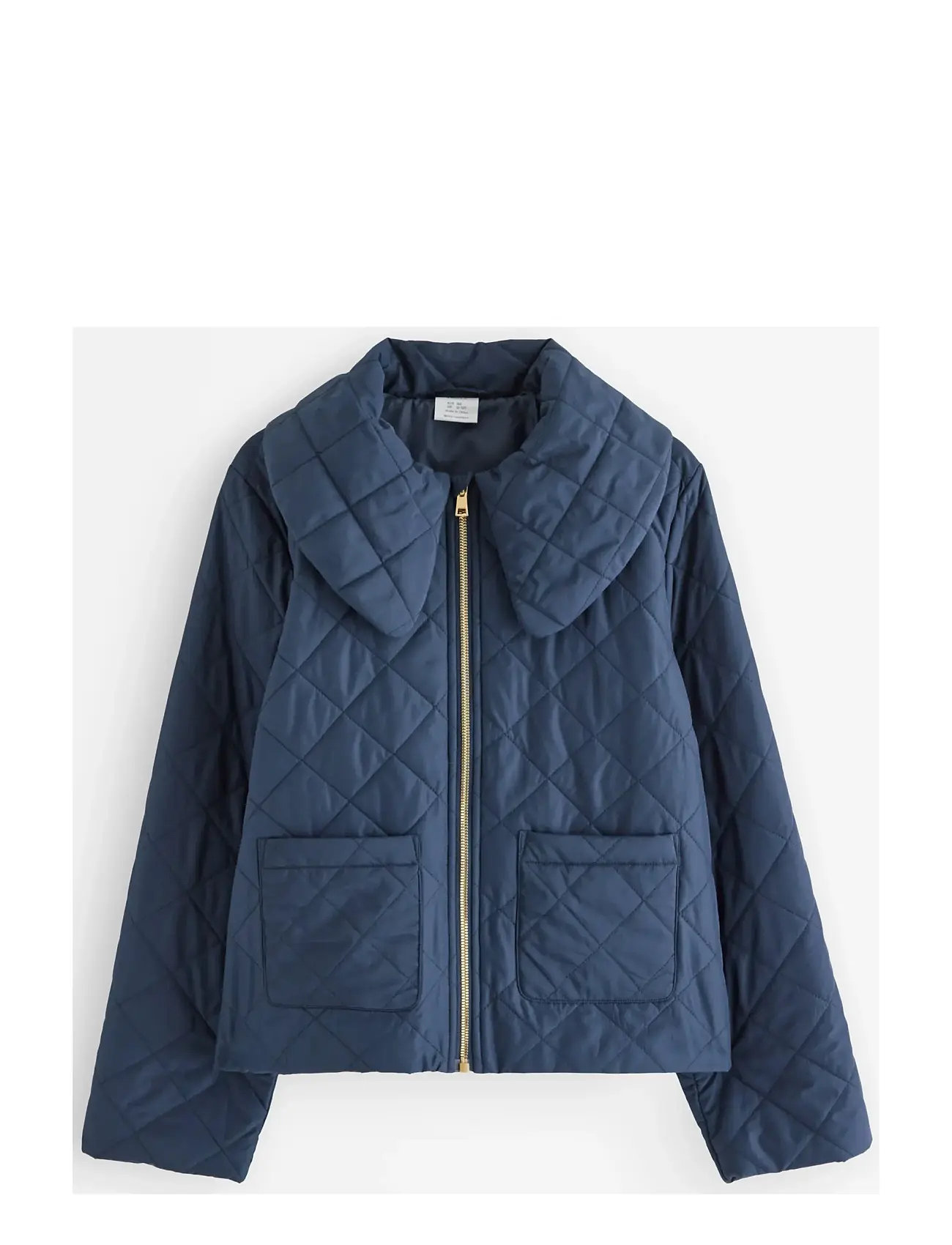 LINDEX Water Repellent Jacke With Collar Navy - 164 - Kinder