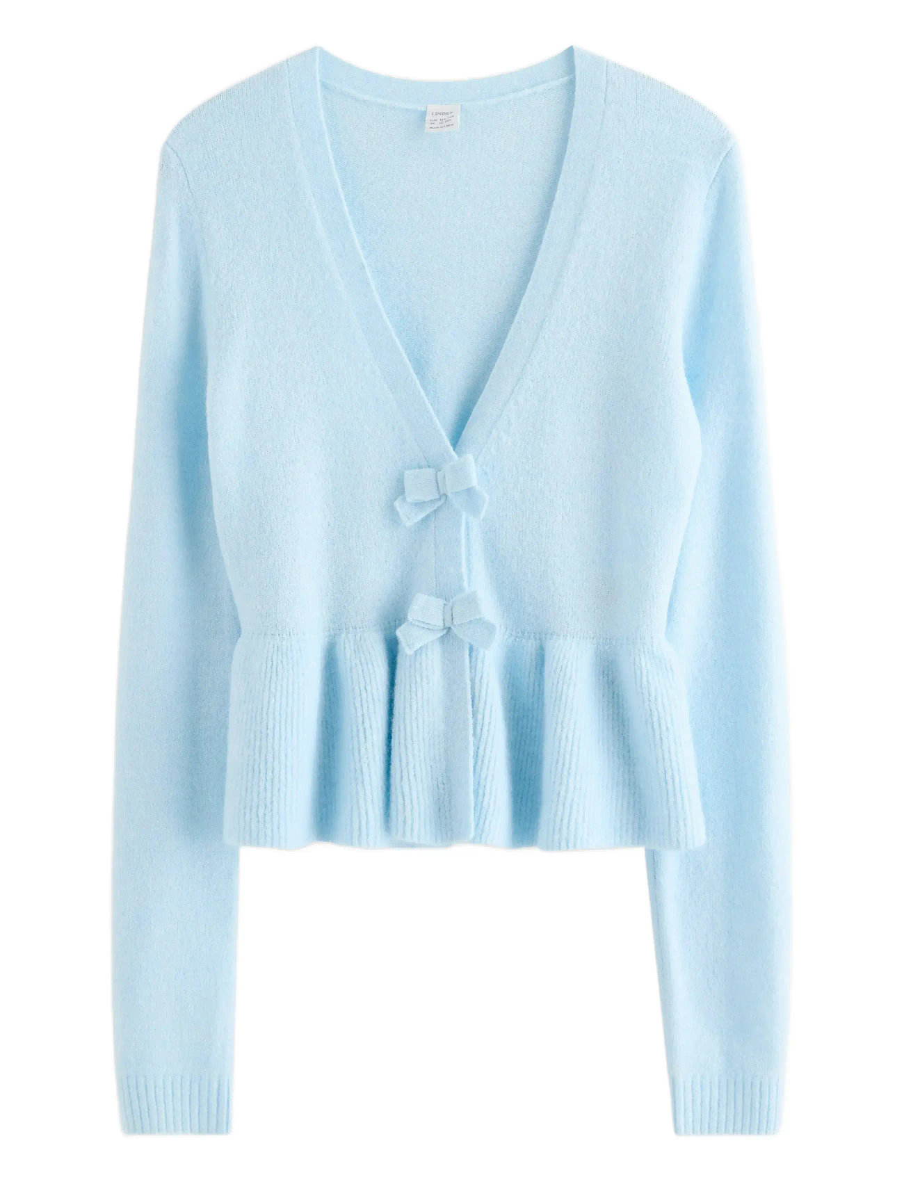 LINDEX Cardigan With Peplum Design Blau - 128 - Herren