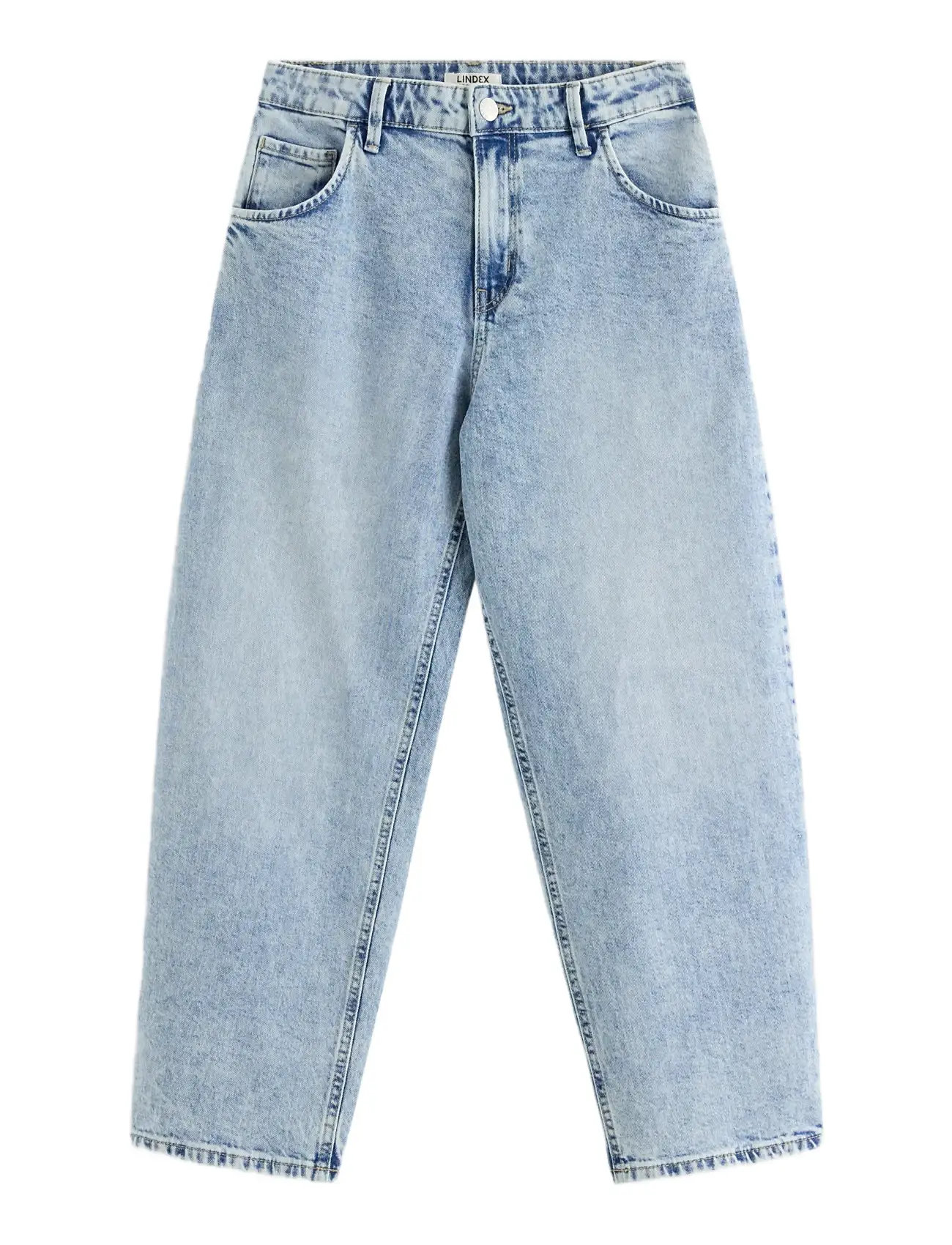 LINDEX Hosen Denim Barrel Bein Blau - 146 - Kinder