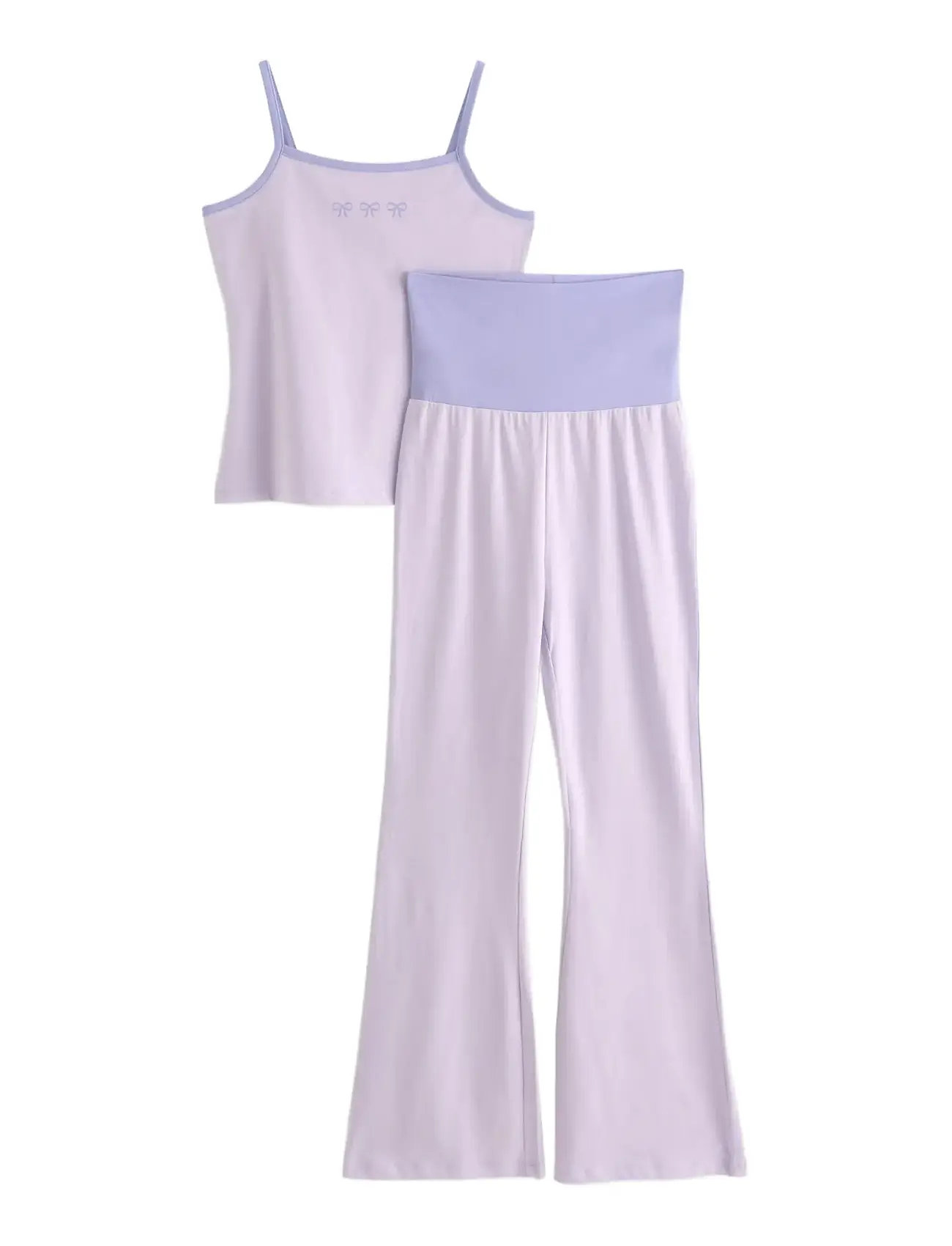 LINDEX 2Pack Strap Tank Oberteil Und Yoga Lila - 140 - Kinder