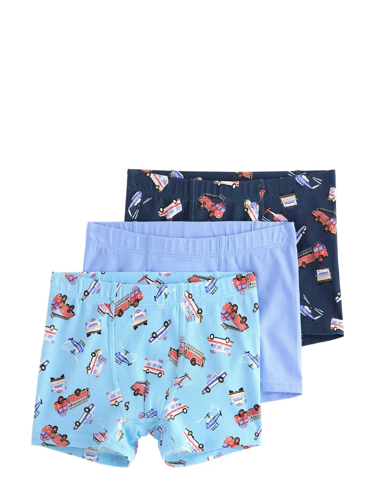 LINDEX 3-Pack Boxer Shorts Patterned - 122/128 - Kinder