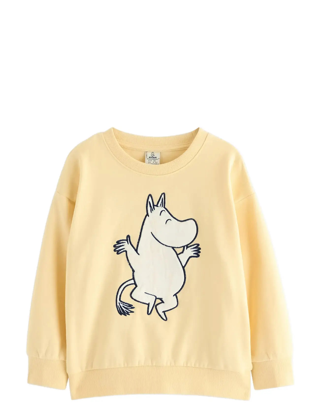 LINDEX Sweatshirt Moomin Gelb - 104 - Kinder