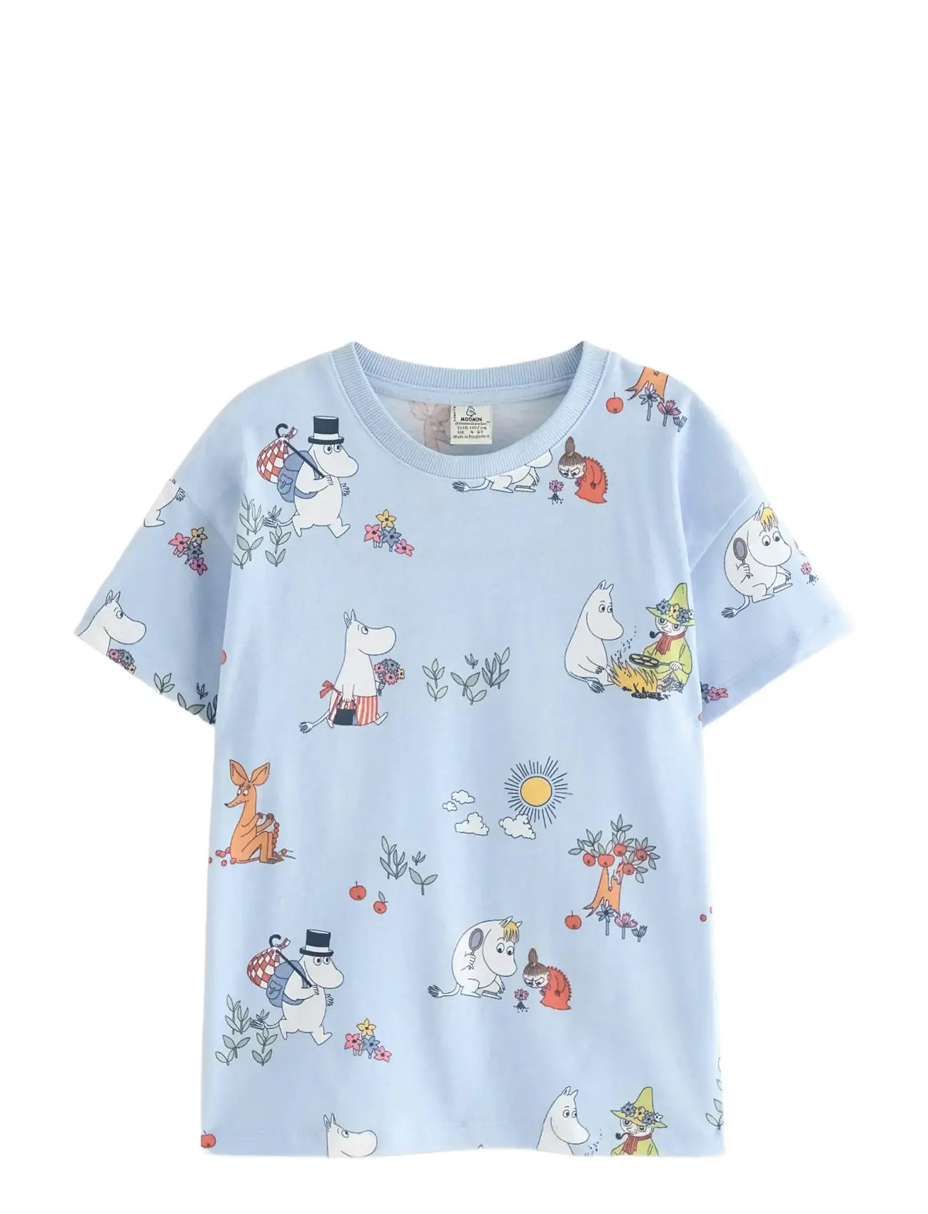 LINDEX Moomin T-Shirt Blau - 92 - Kinder
