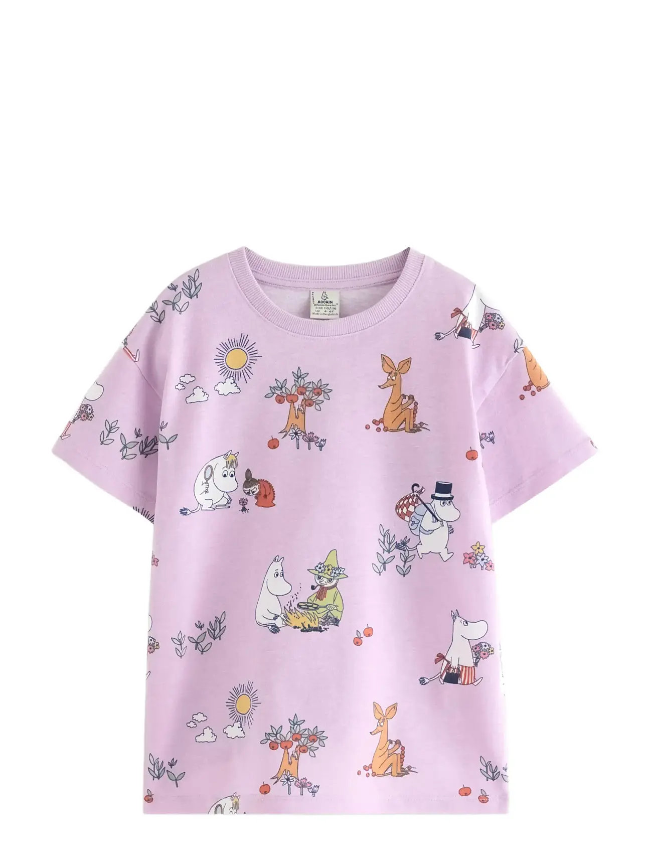 LINDEX Moomin T-Shirt Lila - 92 - Kinder