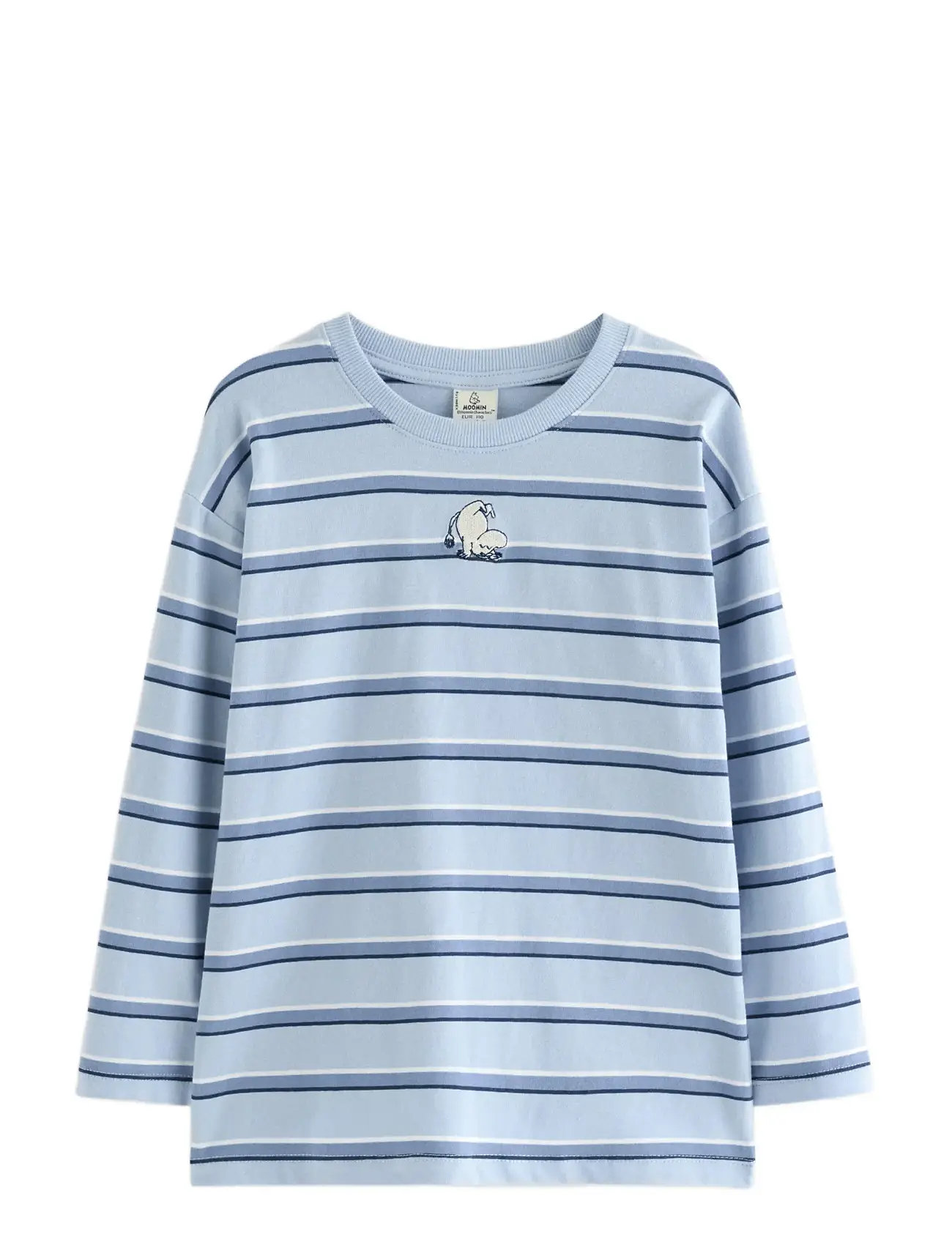 LINDEX Oberteil Ls Moomin Stripe Blau - 98 - Kinder